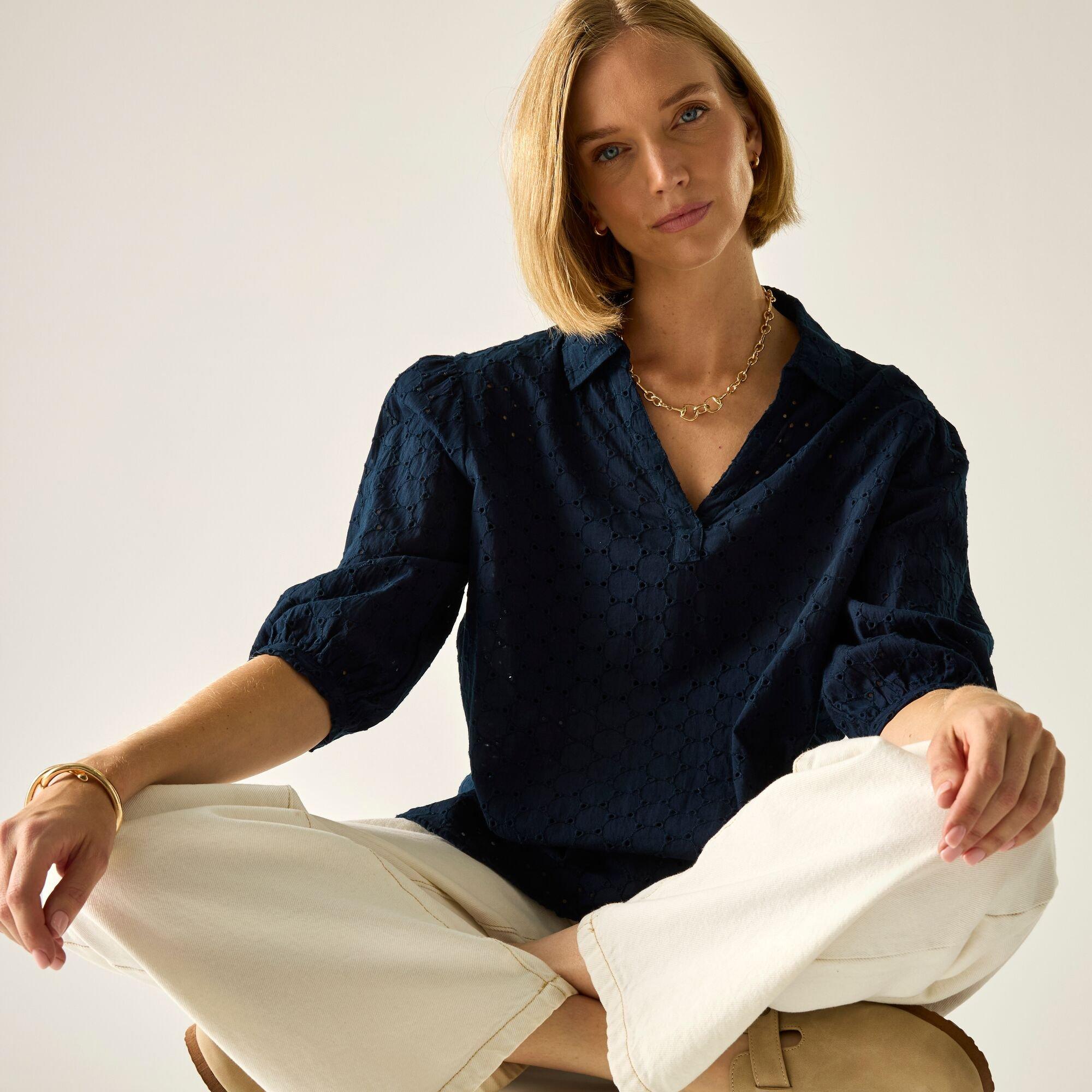 Navy Brod - Regatta - Womens Nofino Lightweight Shirt - 4