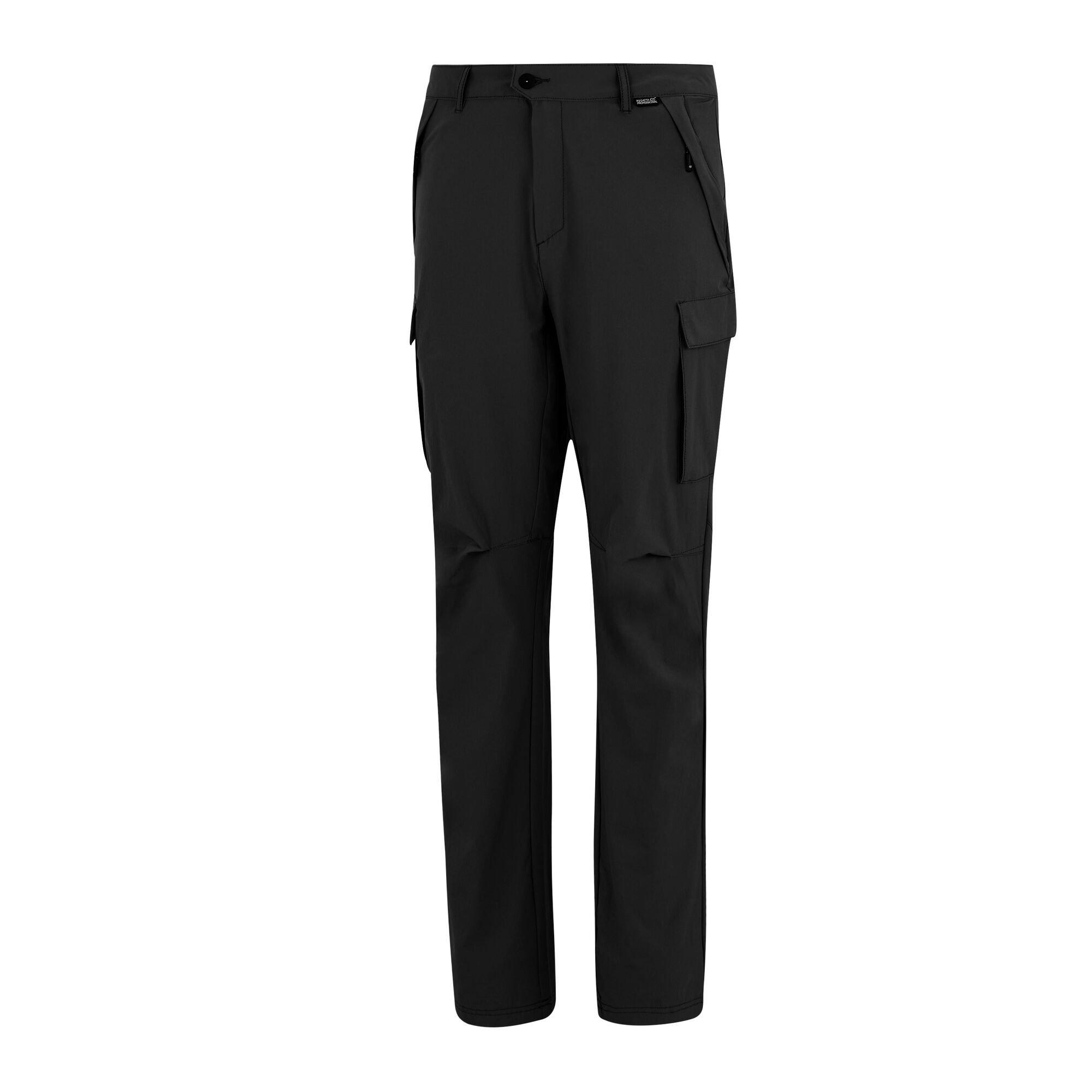 Black - Regatta - Mens Anti-Insect Lightweight Isoflex Trousers - 9