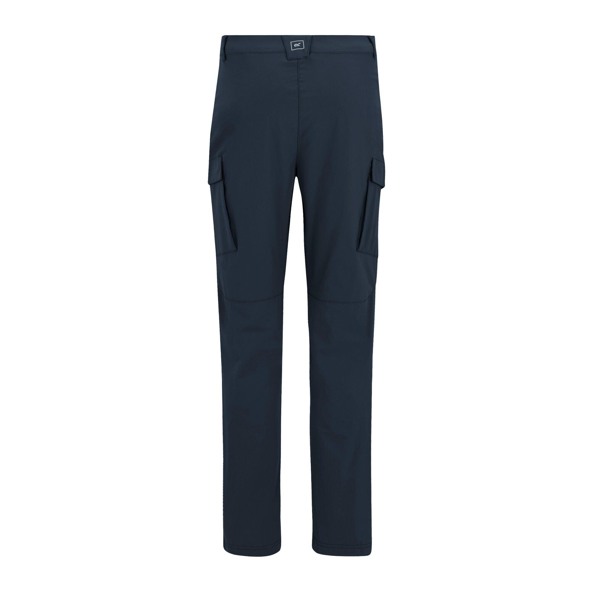 Navy - Regatta - Mens Anti-Insect Lightweight Isoflex Trousers - 8