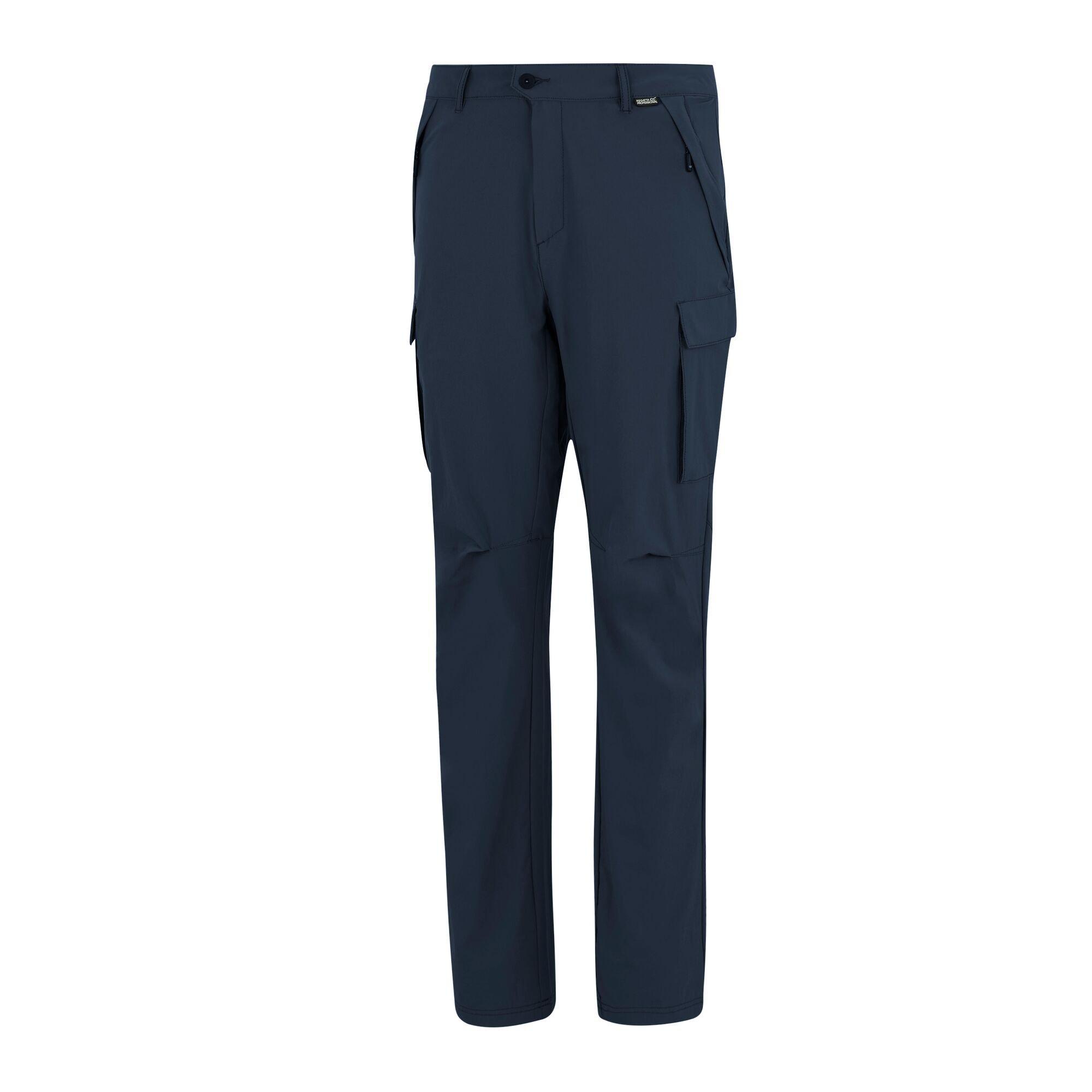Navy - Regatta - Mens Anti-Insect Lightweight Isoflex Trousers - 9