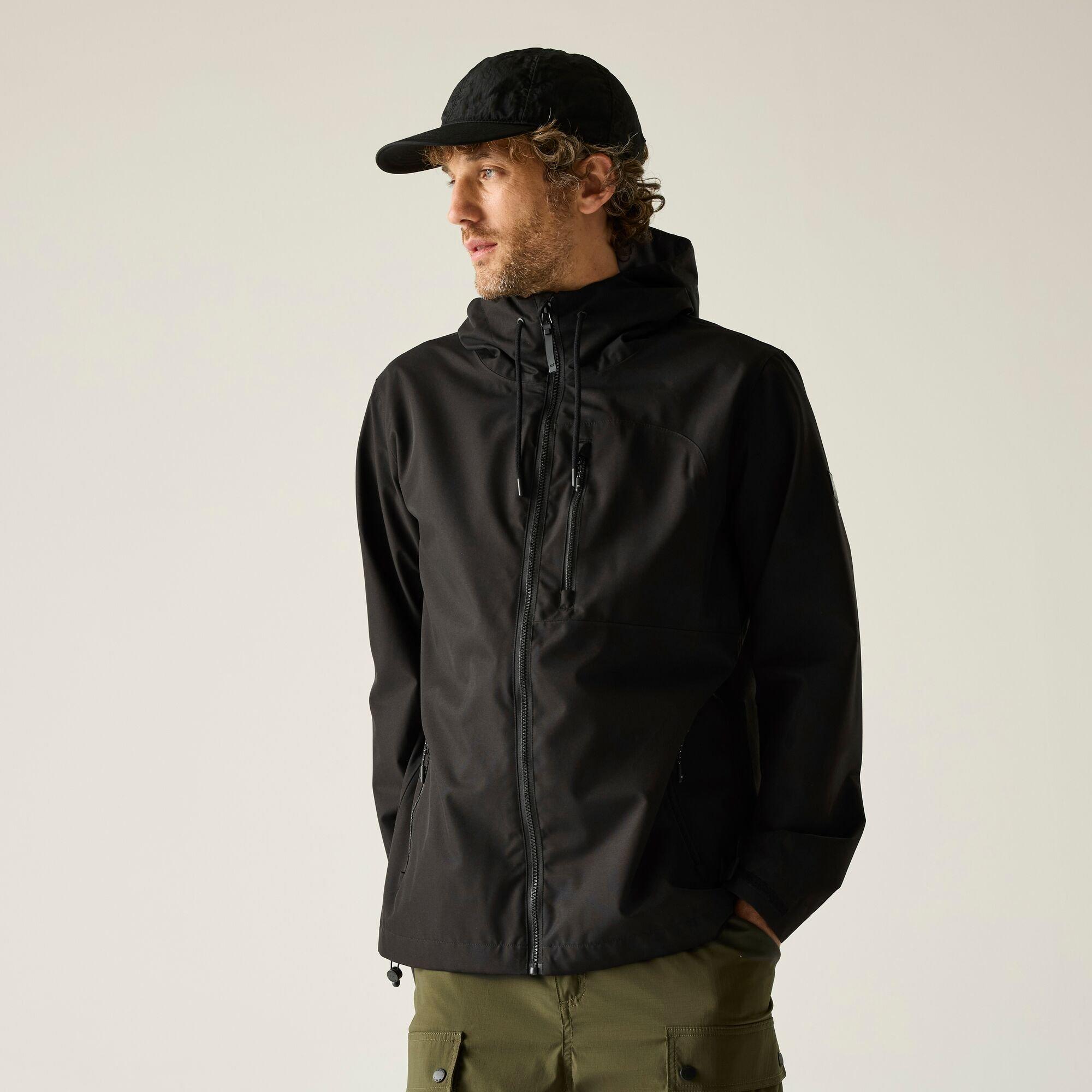 Black - Regatta - Mens Frankie Waterproof Isotex Jacket - 1
