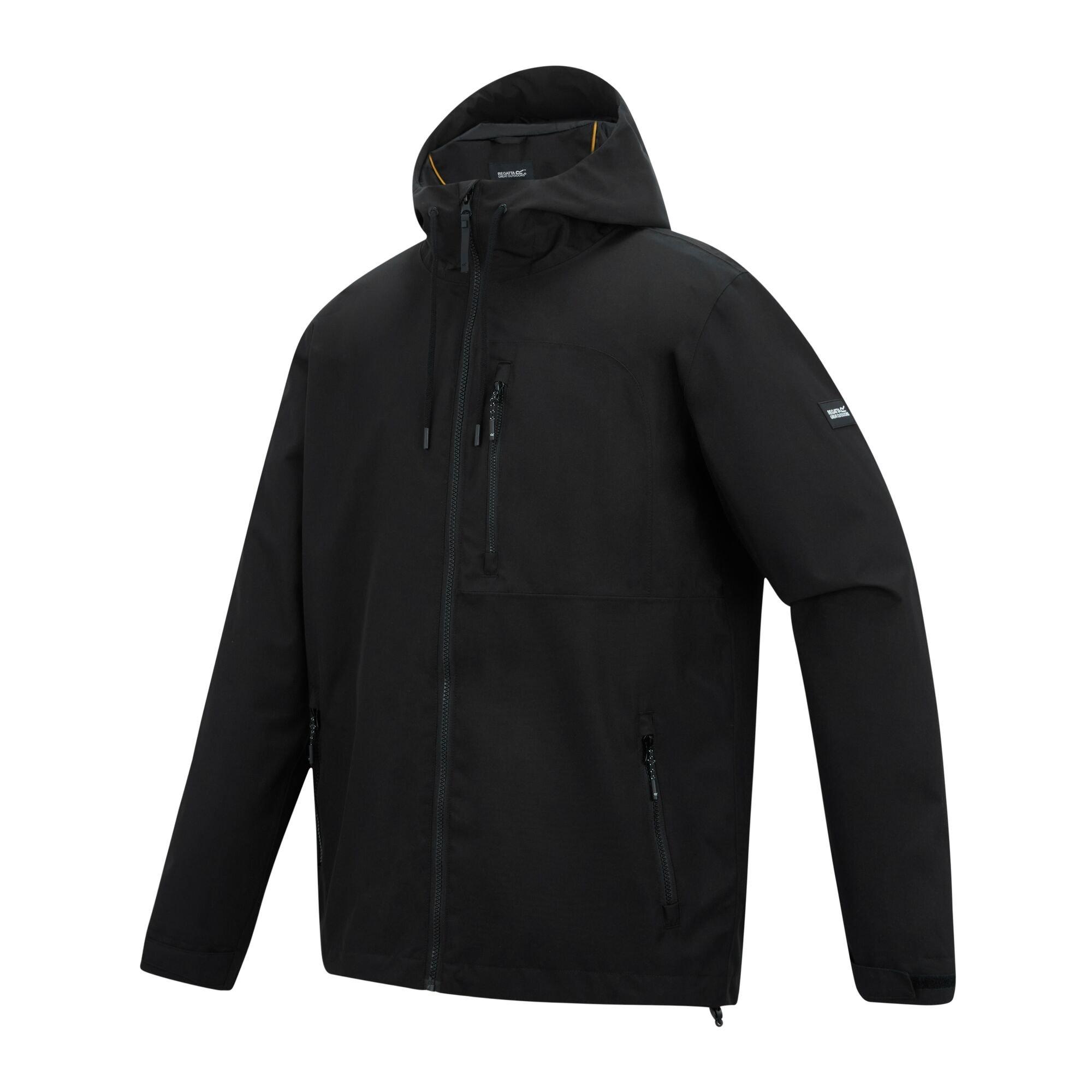 Black - Regatta - Mens Frankie Waterproof Isotex Jacket - 12