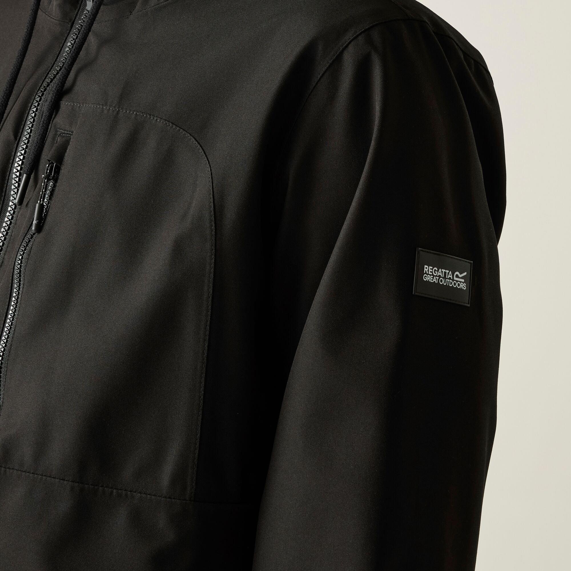 Black - Regatta - Mens Frankie Waterproof Isotex Jacket - 6