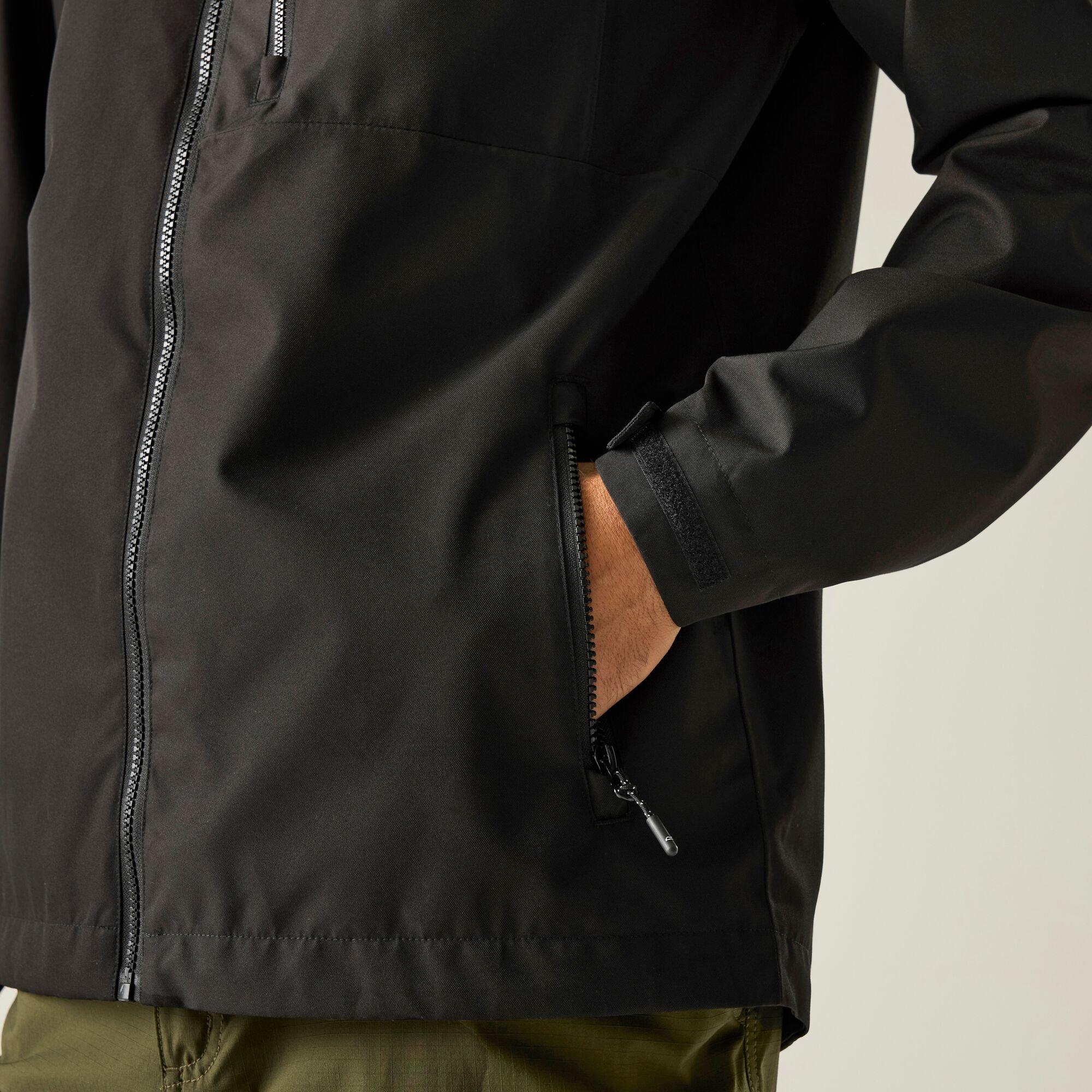 Black - Regatta - Mens Frankie Waterproof Isotex Jacket - 8