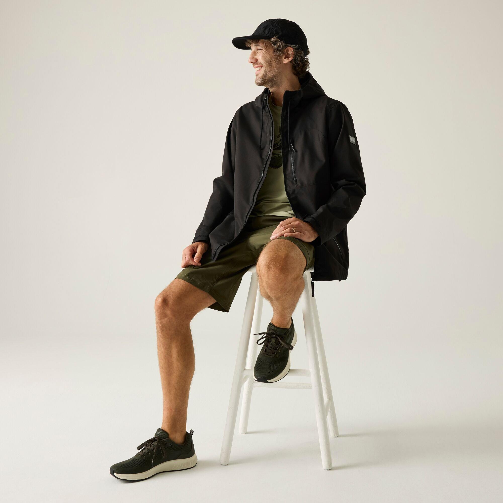 Black - Regatta - Mens Frankie Waterproof Isotex Jacket - 9