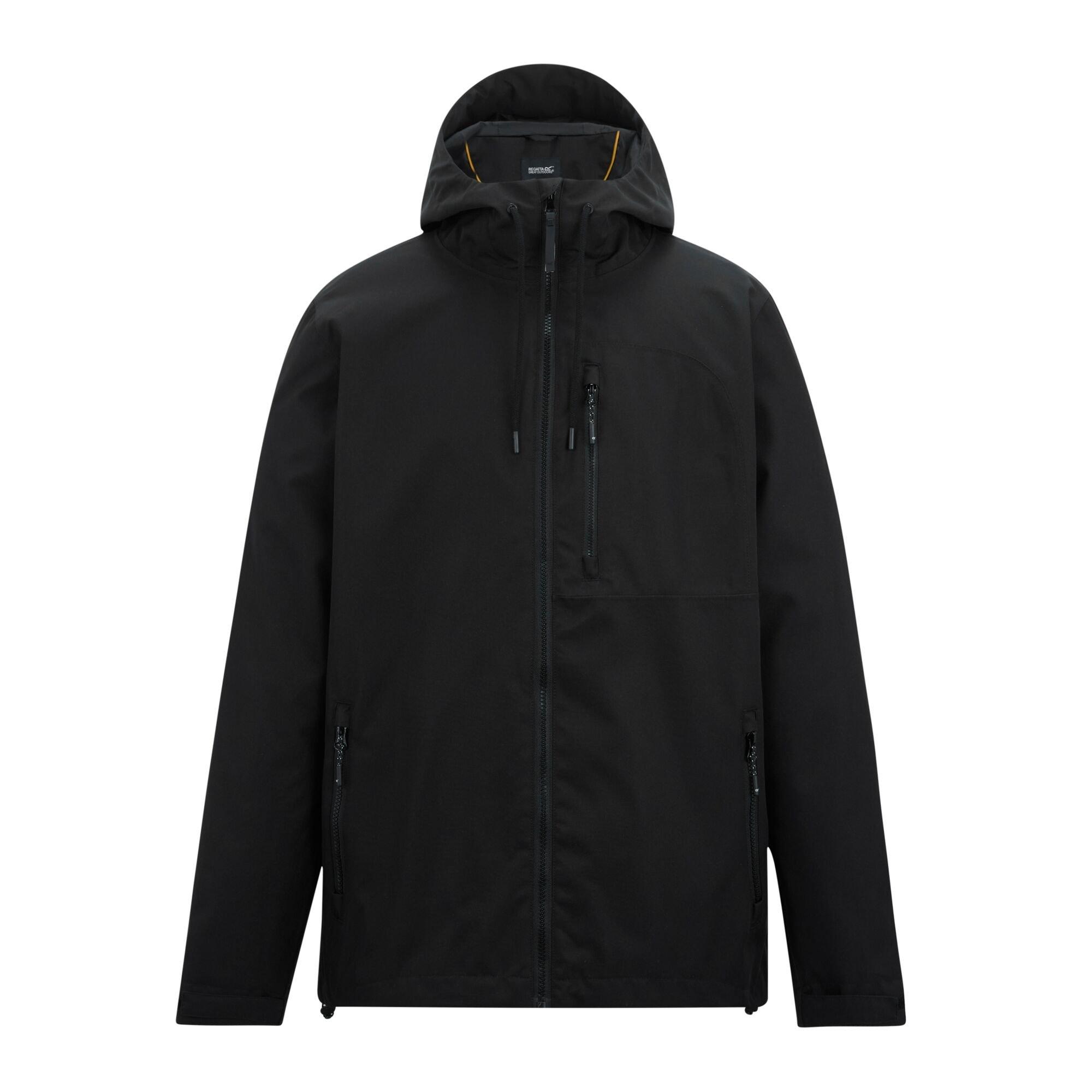 Black - Regatta - Mens Frankie Waterproof Isotex Jacket - 10
