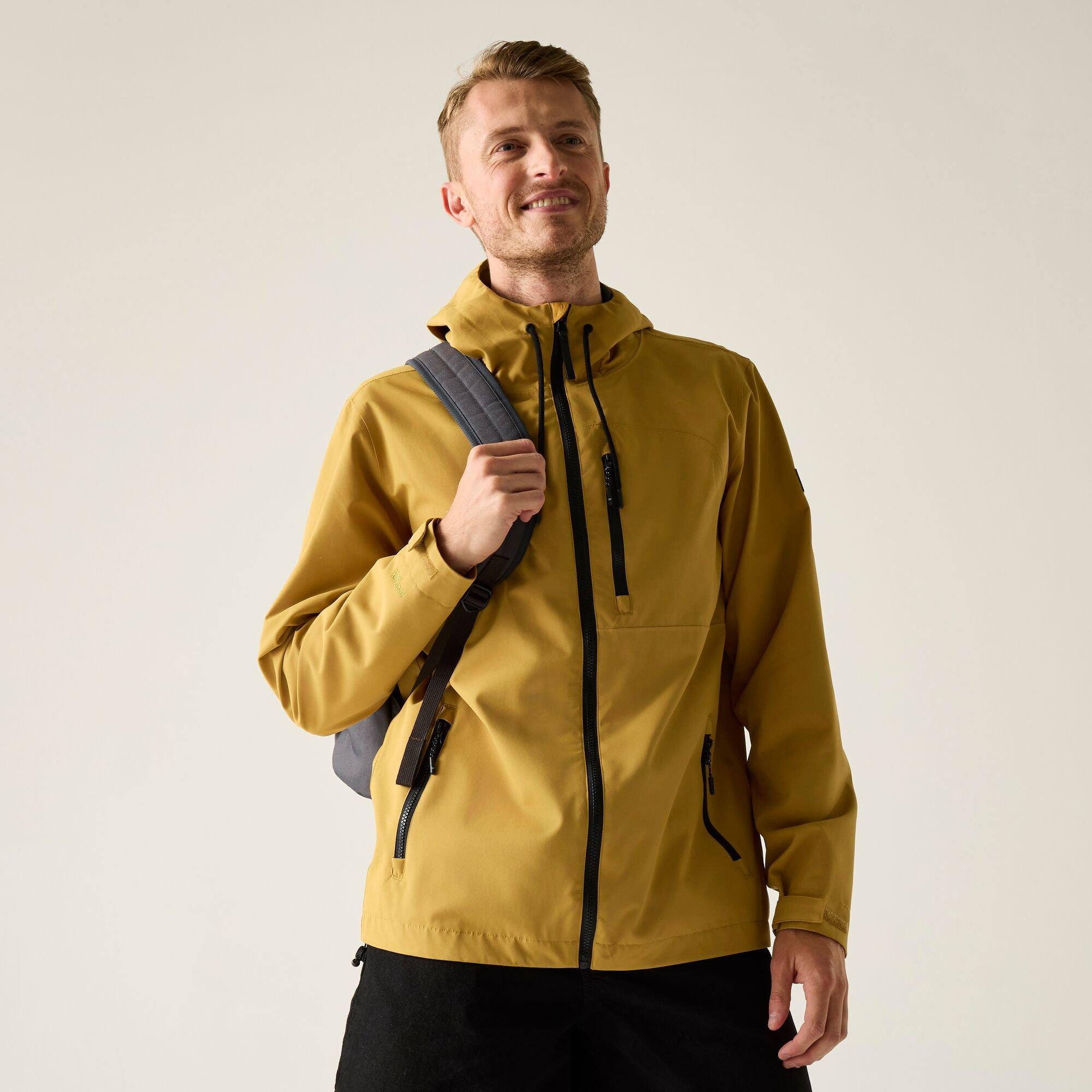 Regatta Men's Frankie Waterproof Isotex Jacket - Wood Brown - S