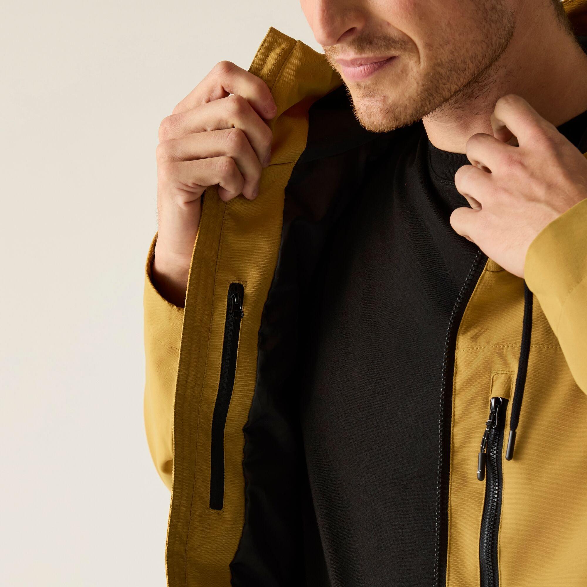 Wood Brown - Regatta - Mens Frankie Waterproof Isotex Jacket - 4