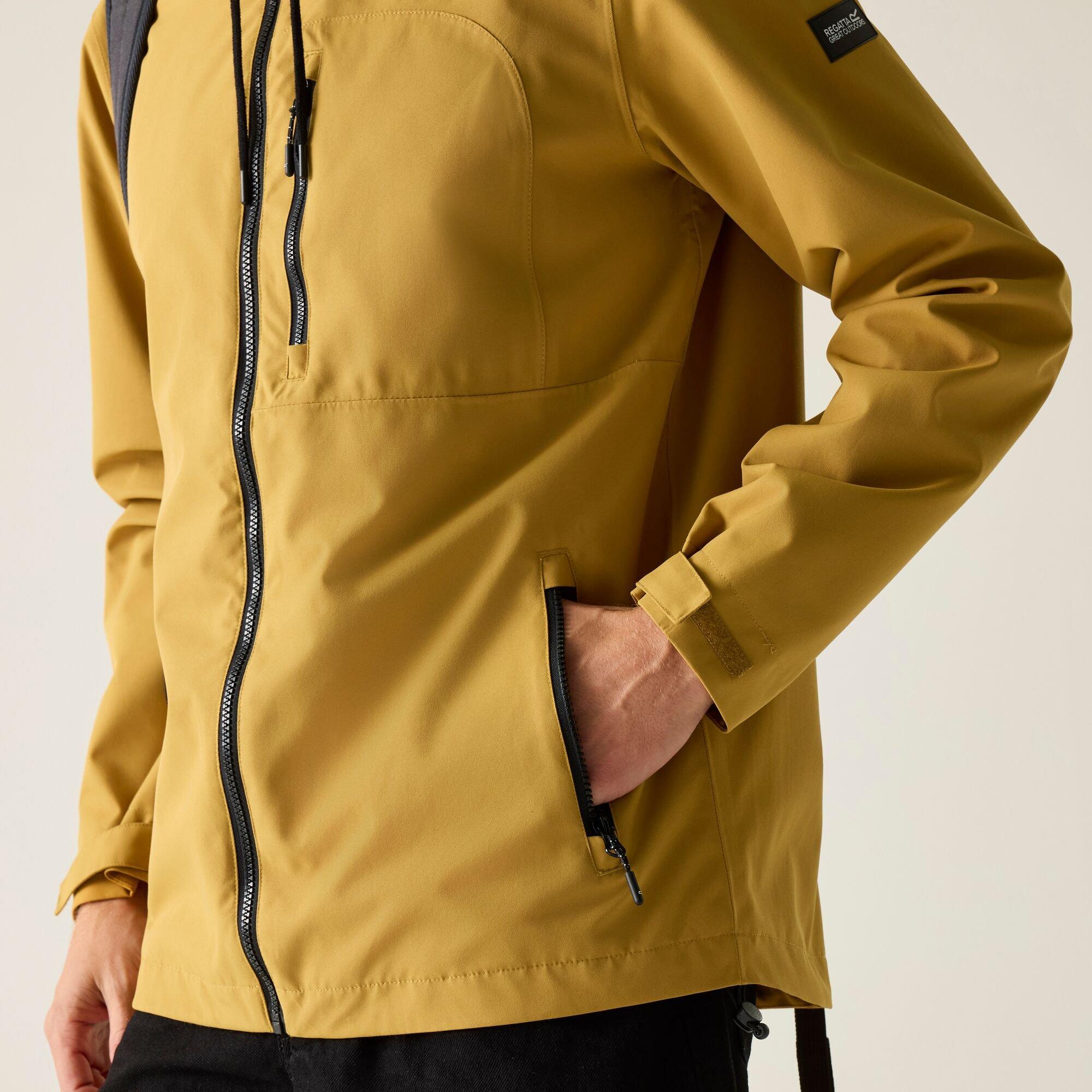 Wood Brown - Regatta - Mens Frankie Waterproof Isotex Jacket - 5