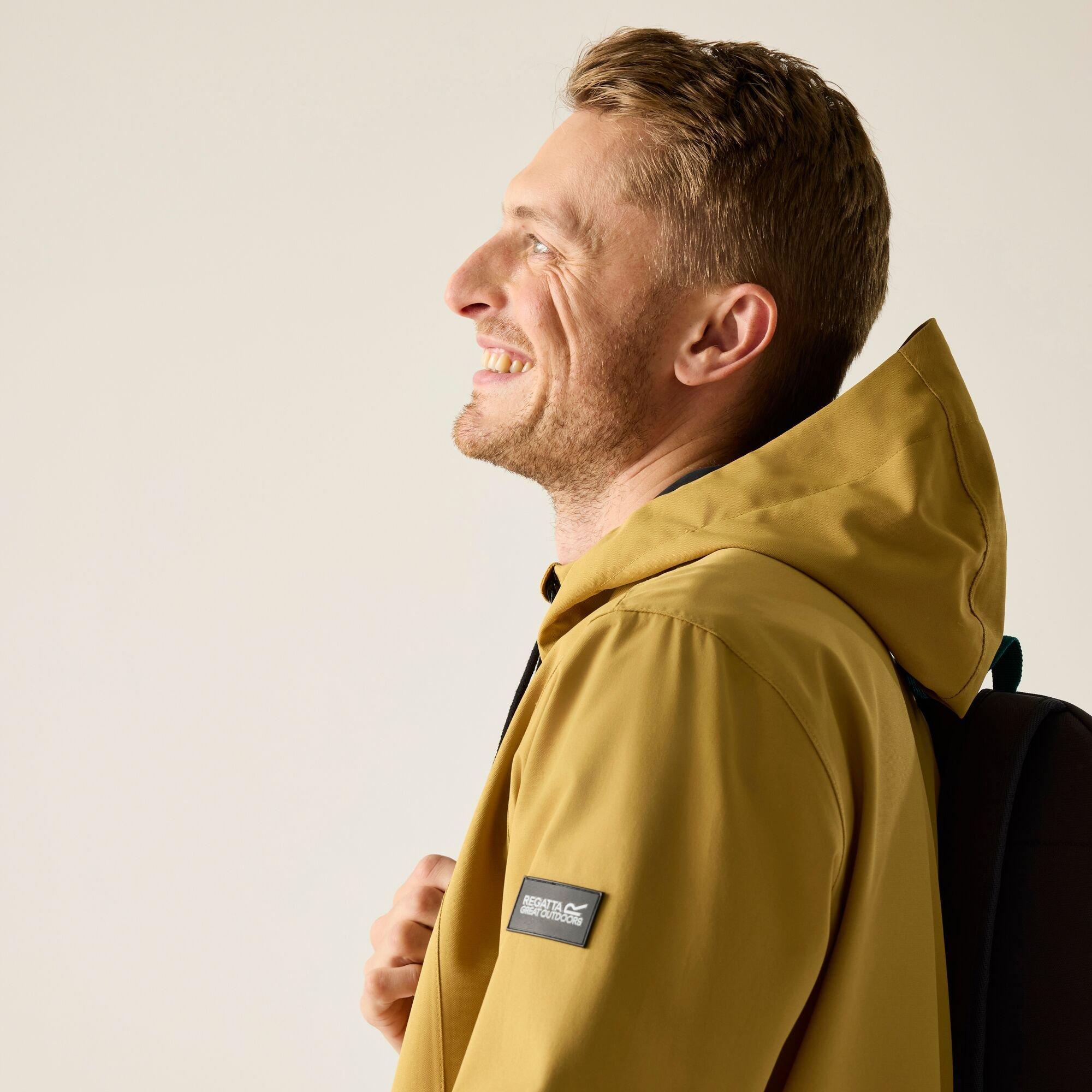 Wood Brown - Regatta - Mens Frankie Waterproof Isotex Jacket - 7