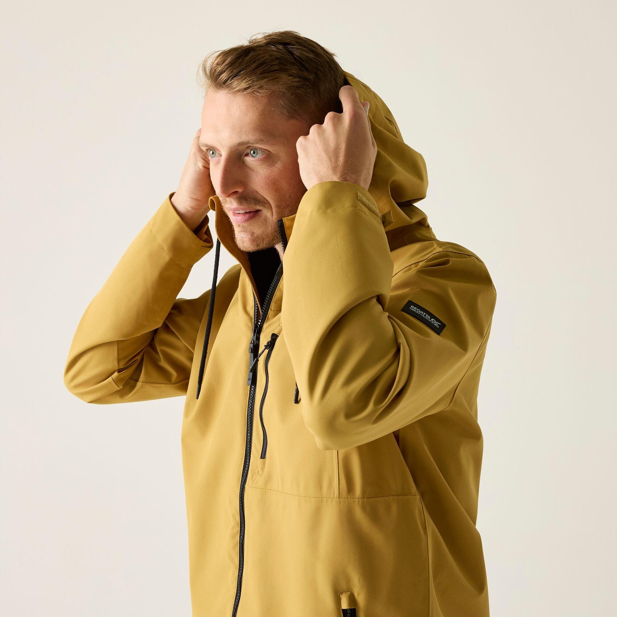 Wood Brown - Regatta - Mens Frankie Waterproof Isotex Jacket - 8