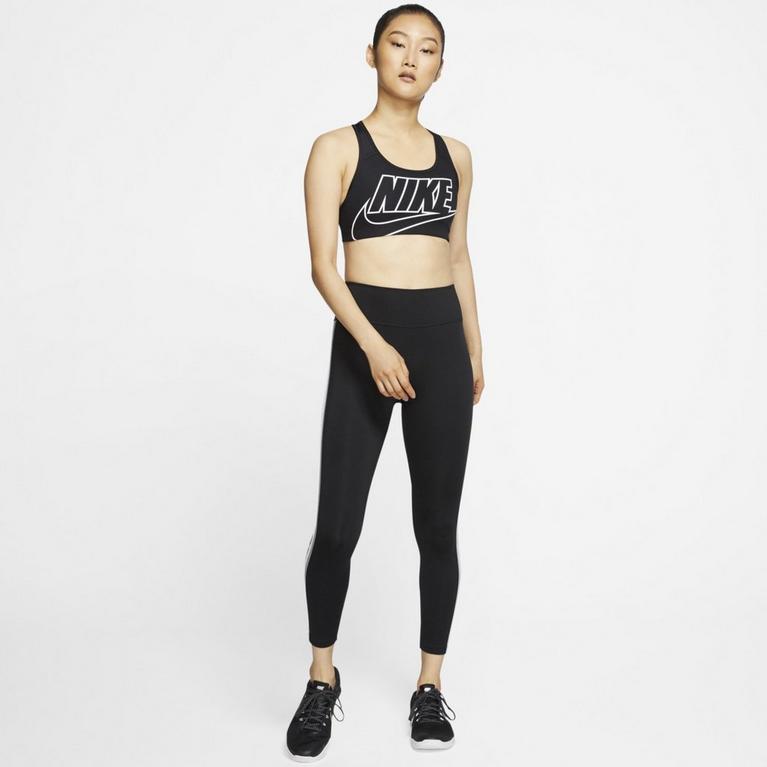 NOIR/BLANC - Nike - Women's Medium-Support Sports Bra - 5