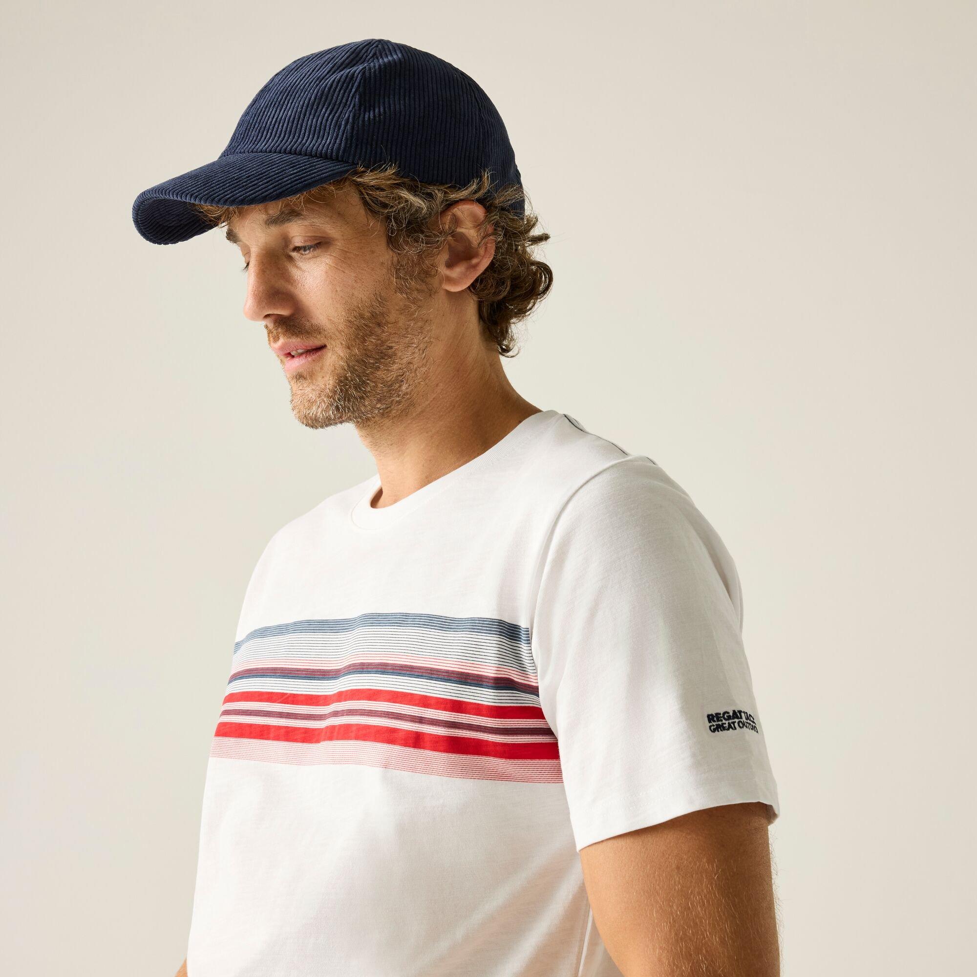 White - Regatta - Mens Rendro Soft T-Shirt - 4