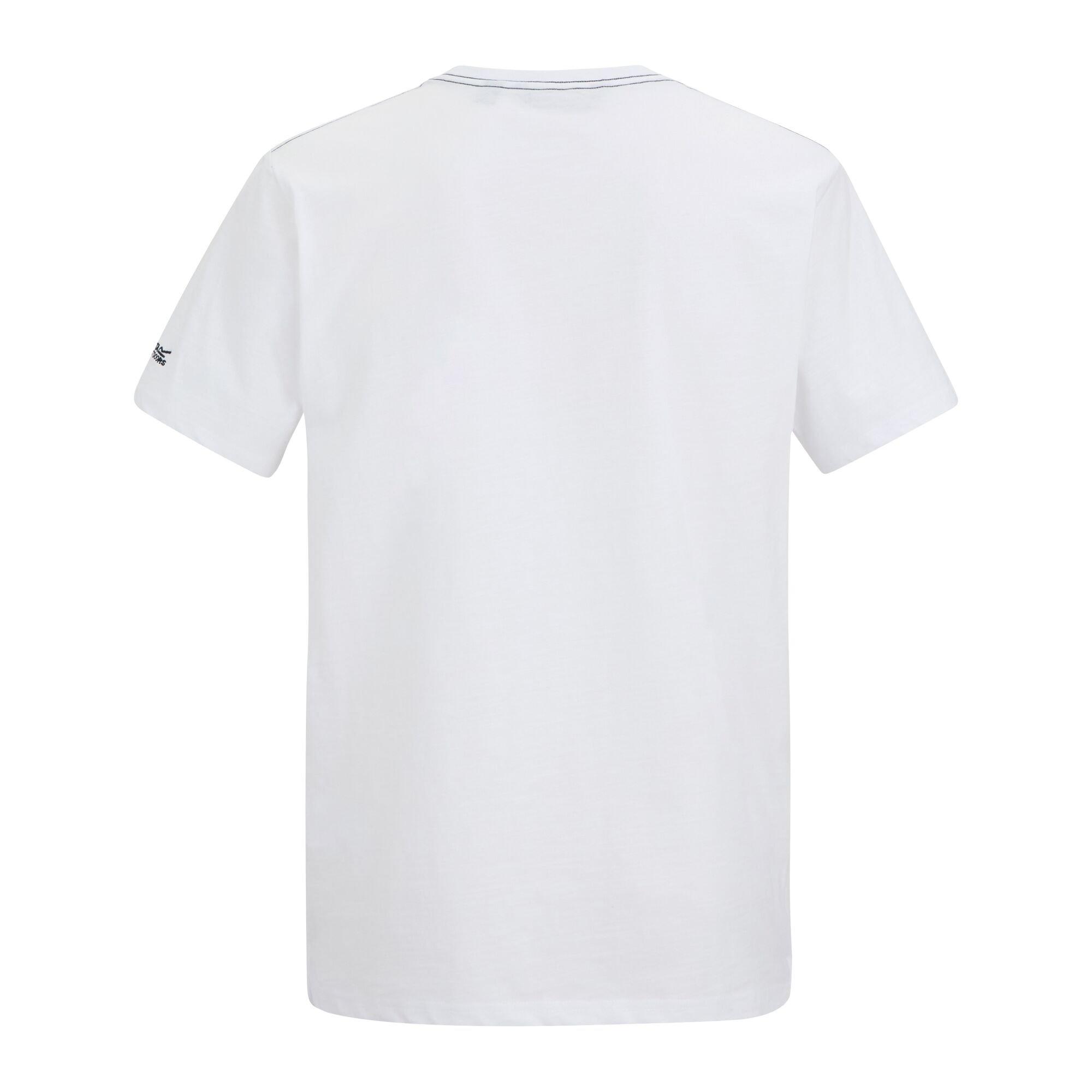 White - Regatta - Mens Rendro Soft T-Shirt - 6