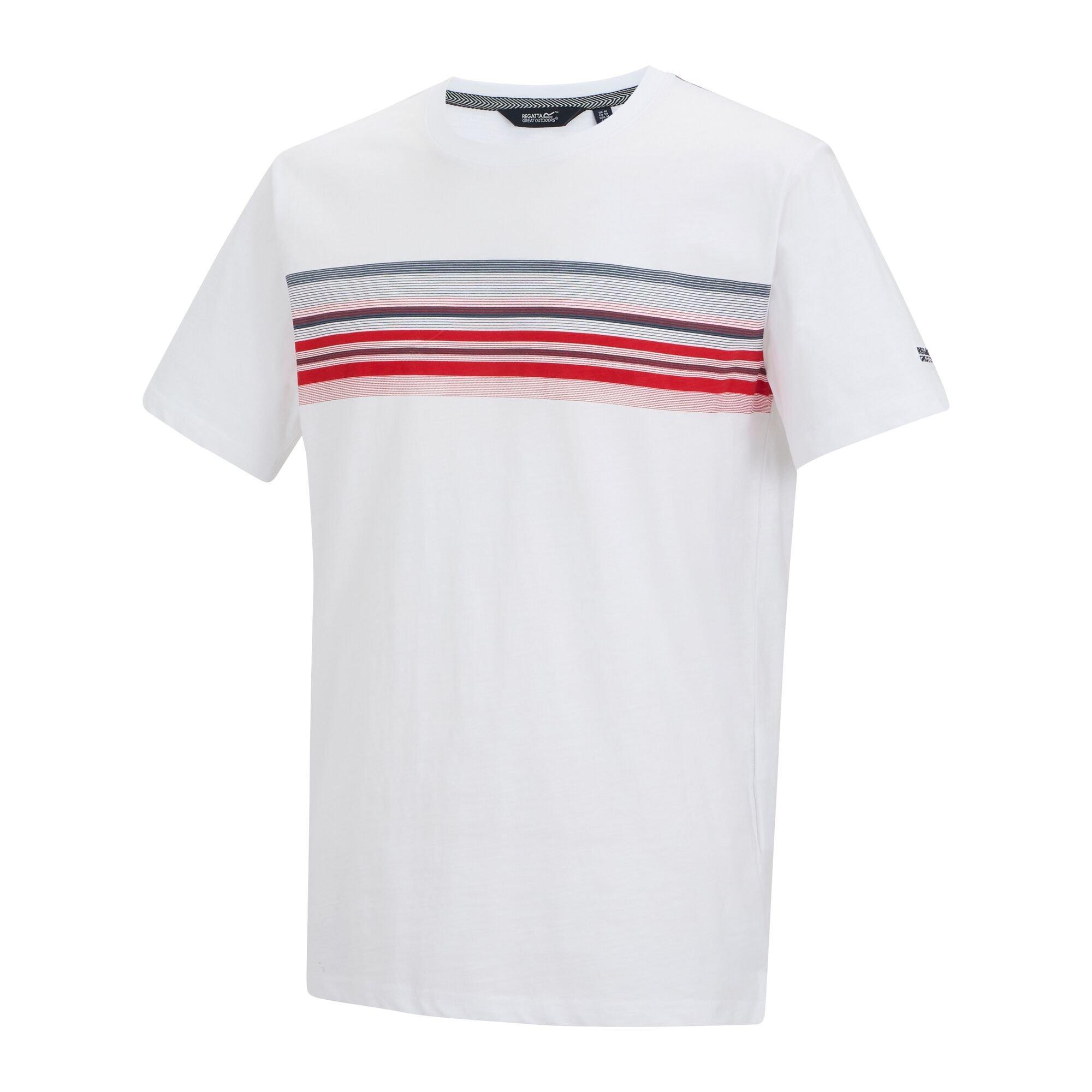 White - Regatta - Mens Rendro Soft T-Shirt - 7