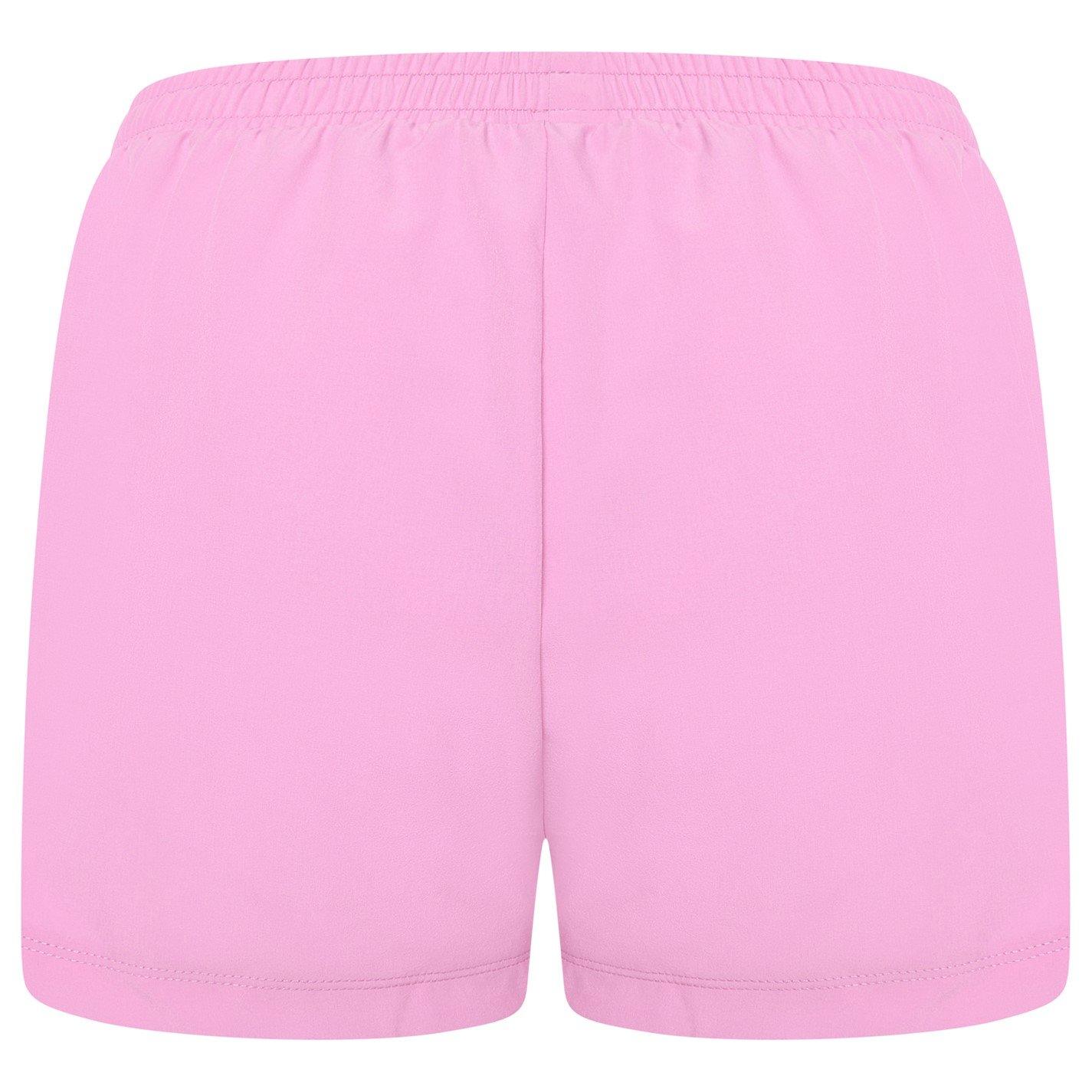 Pink Grindle - Gym King - Womens Woven Bubblegum Pink Performance Gym Shorts - 4