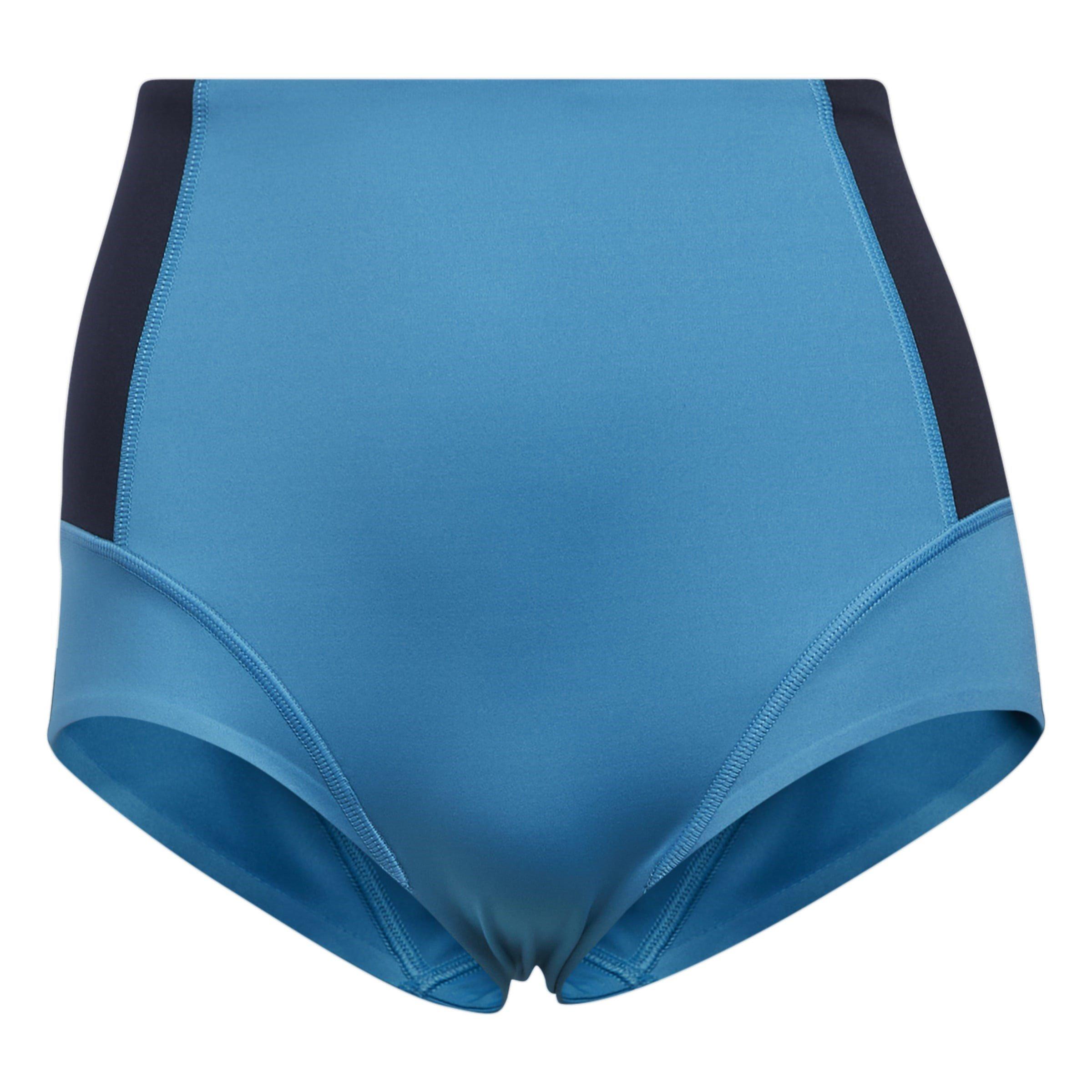 Bleu - adidas - Women's Performance Gym Shorts - 1