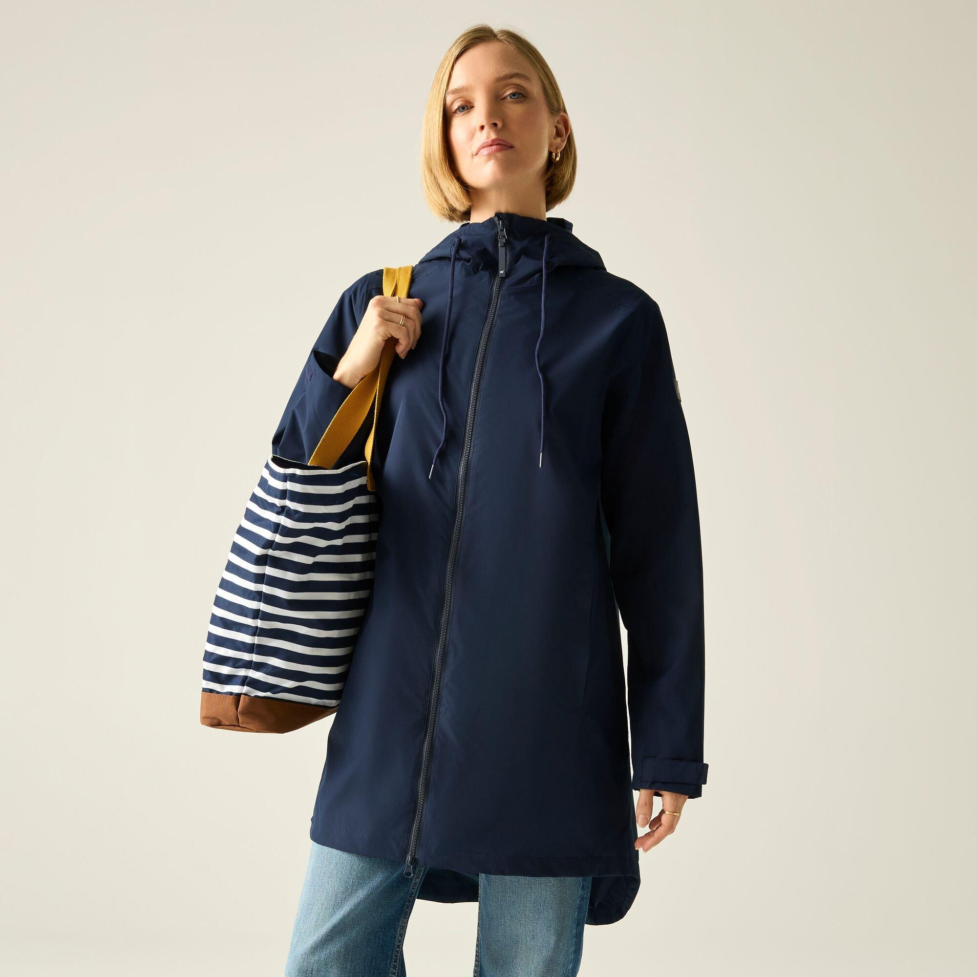 Navy - Regatta - Womens Brianka Waterproof Isotex Jacket - 1