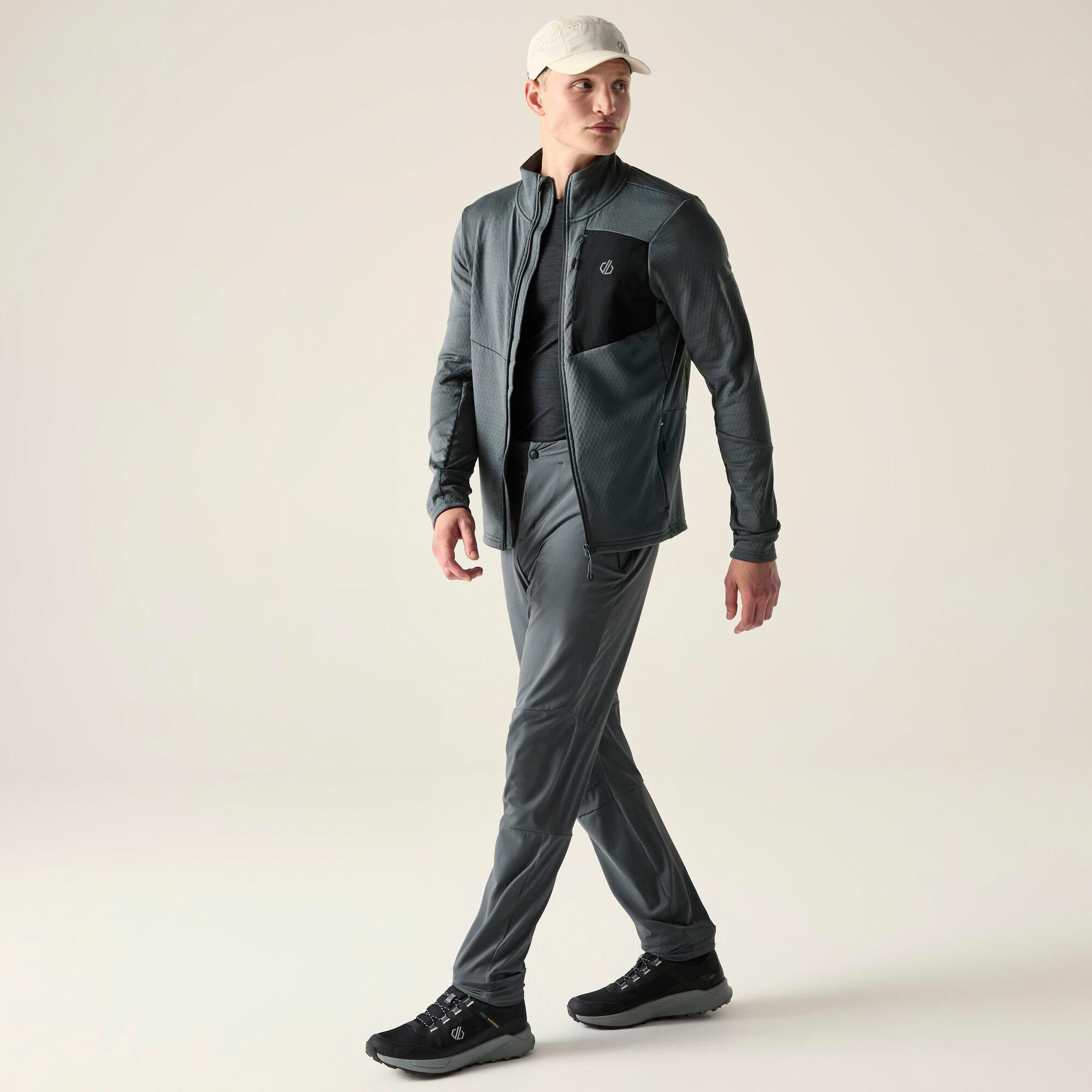 Magnet/Black - Dare 2b - Mens Venture Thermal ILUS Stretch Midlayer - 3