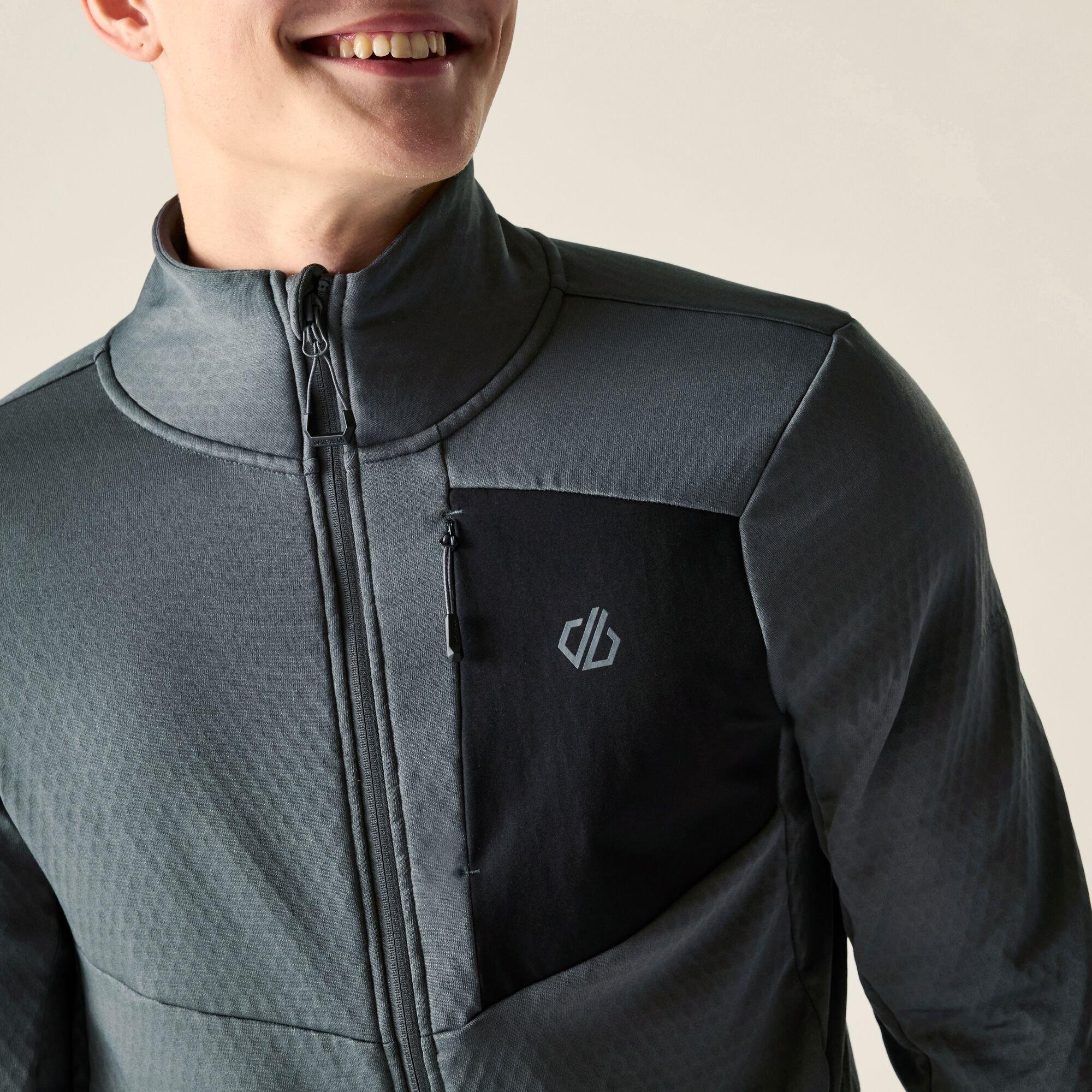 Magnet/Black - Dare 2b - Mens Venture Thermal ILUS Stretch Midlayer - 4