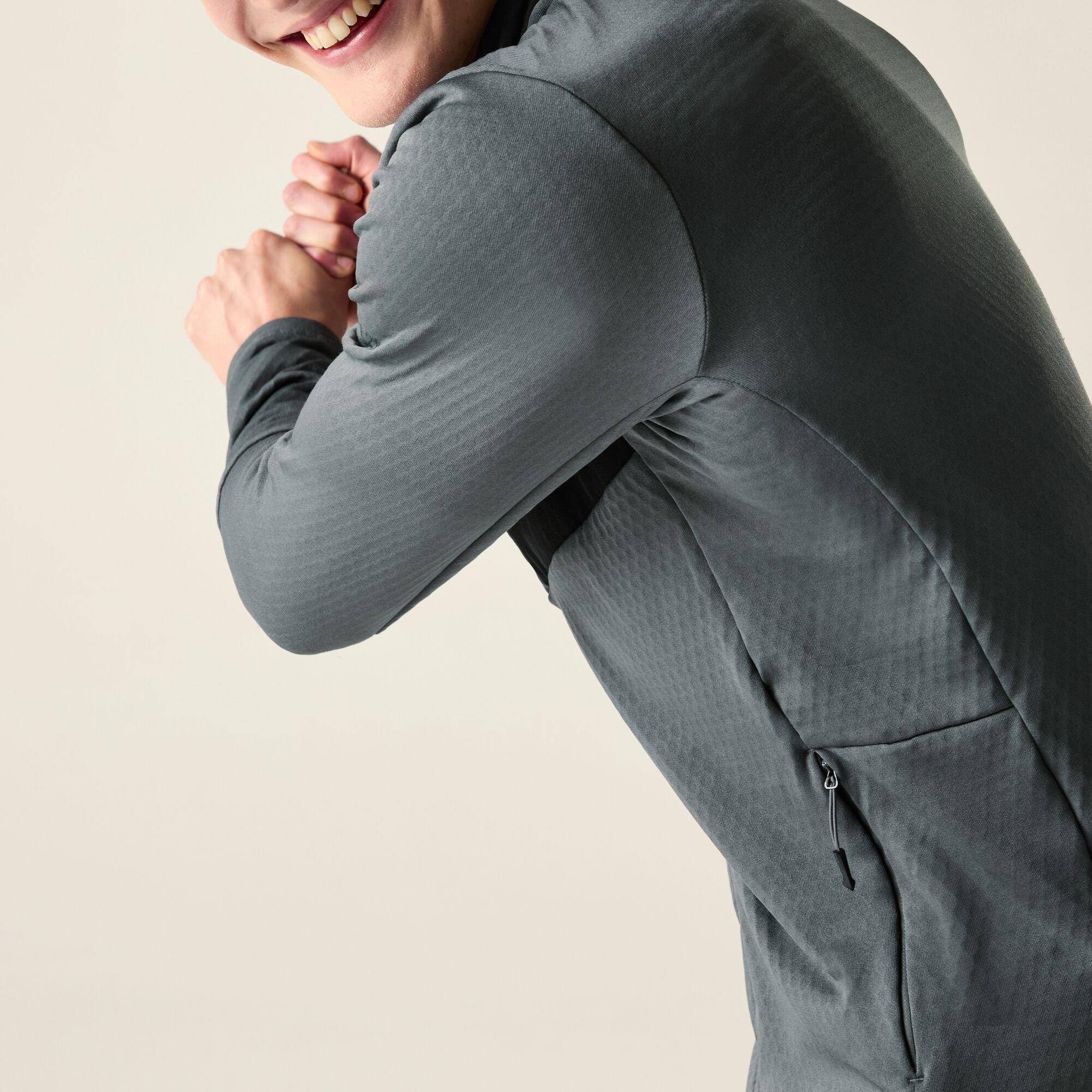 Magnet/Black - Dare 2b - Mens Venture Thermal ILUS Stretch Midlayer - 5