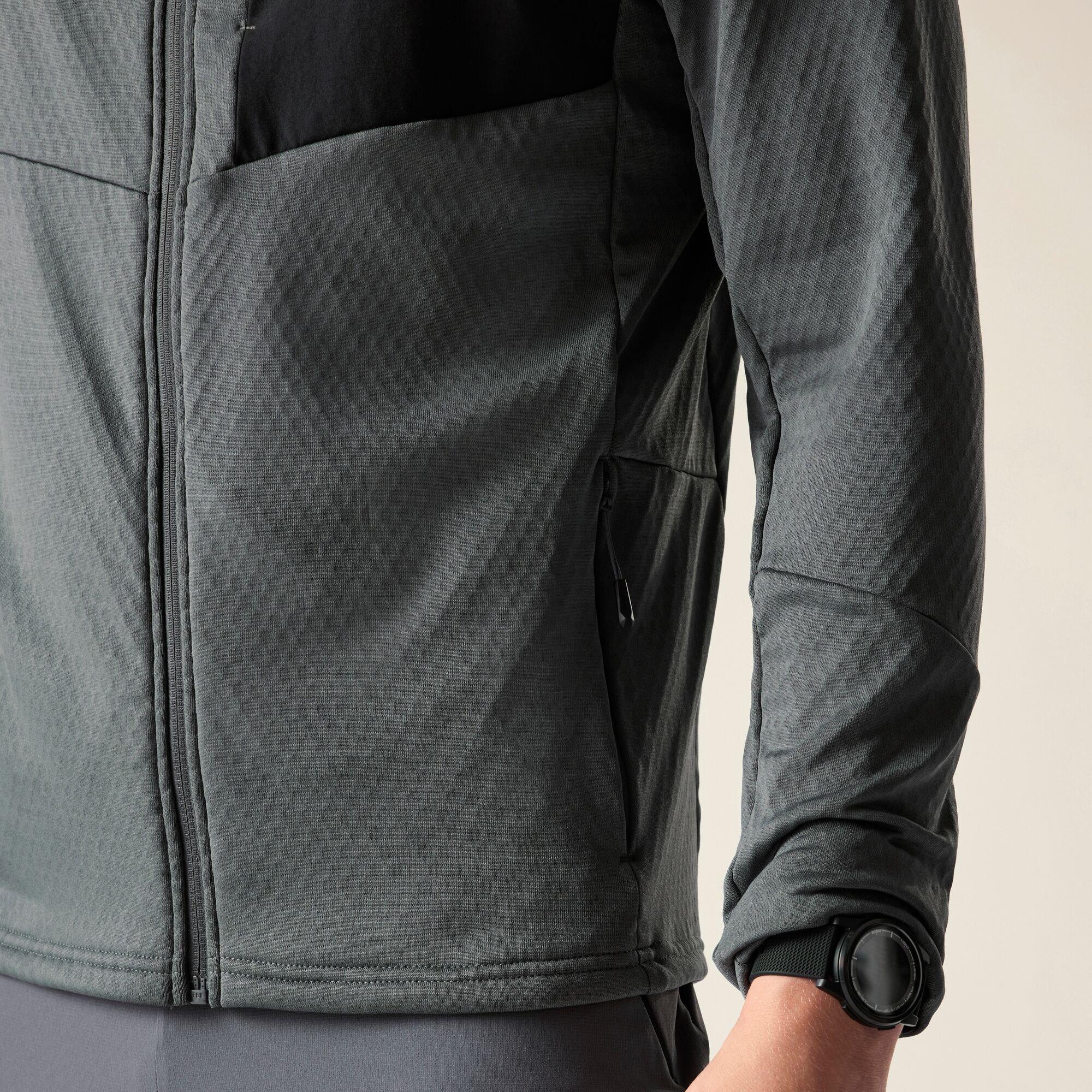 Magnet/Black - Dare 2b - Mens Venture Thermal ILUS Stretch Midlayer - 6