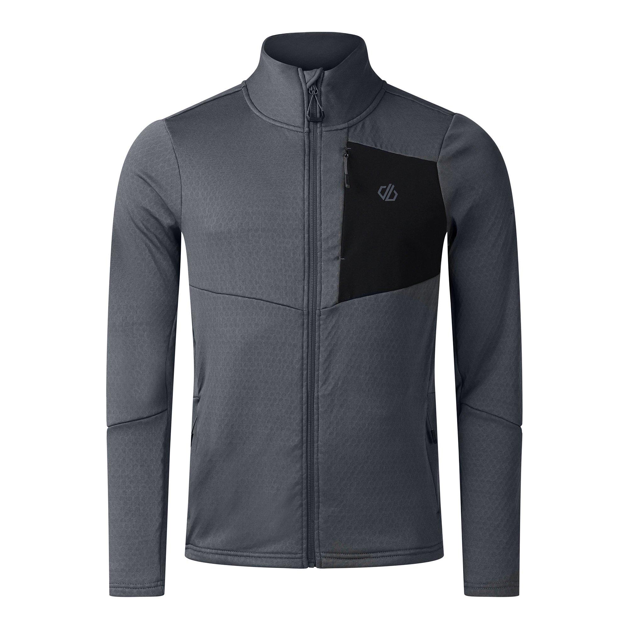 Magnet/Black - Dare 2b - Mens Venture Thermal ILUS Stretch Midlayer - 7