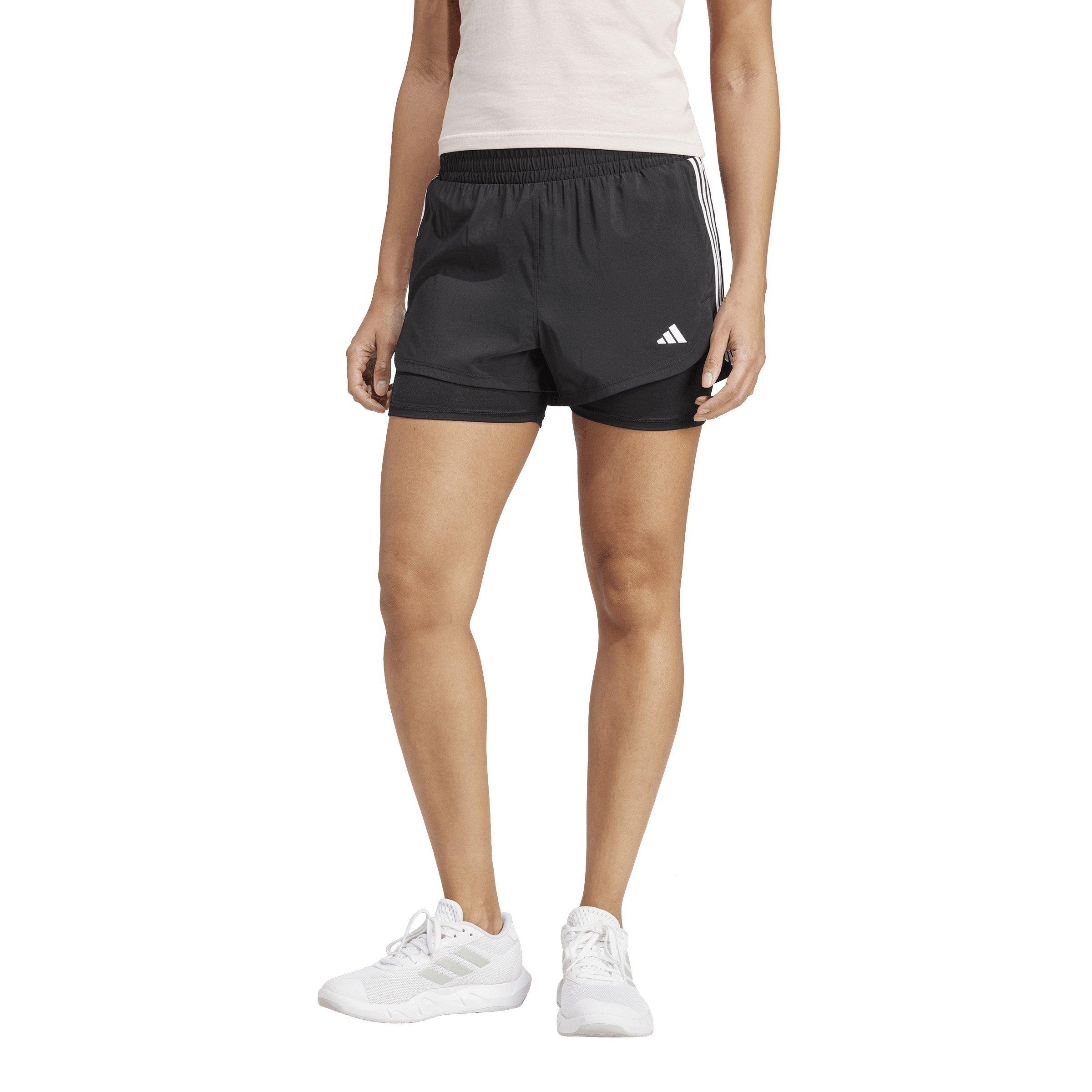Schwarz/Weiß - adidas - 2-in-1 Shorts Womens - 2