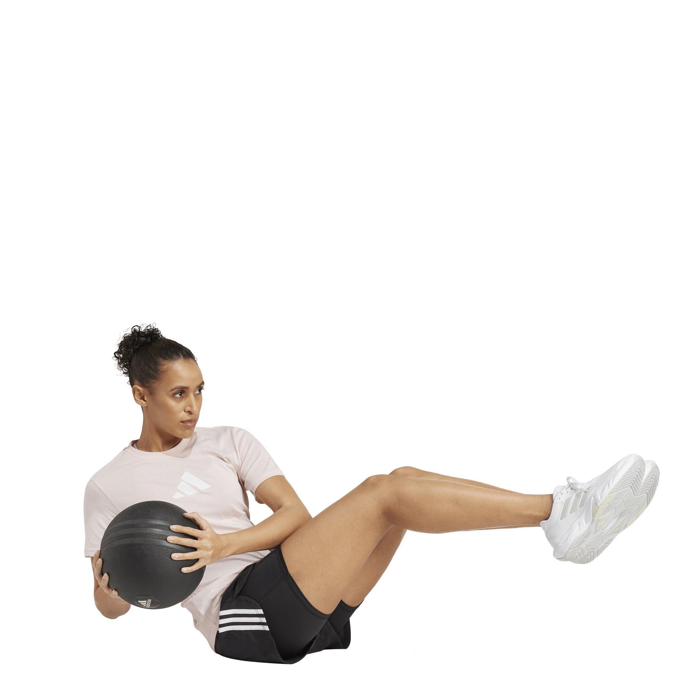 Schwarz/Weiß - adidas - 2-in-1 Shorts Womens - 6