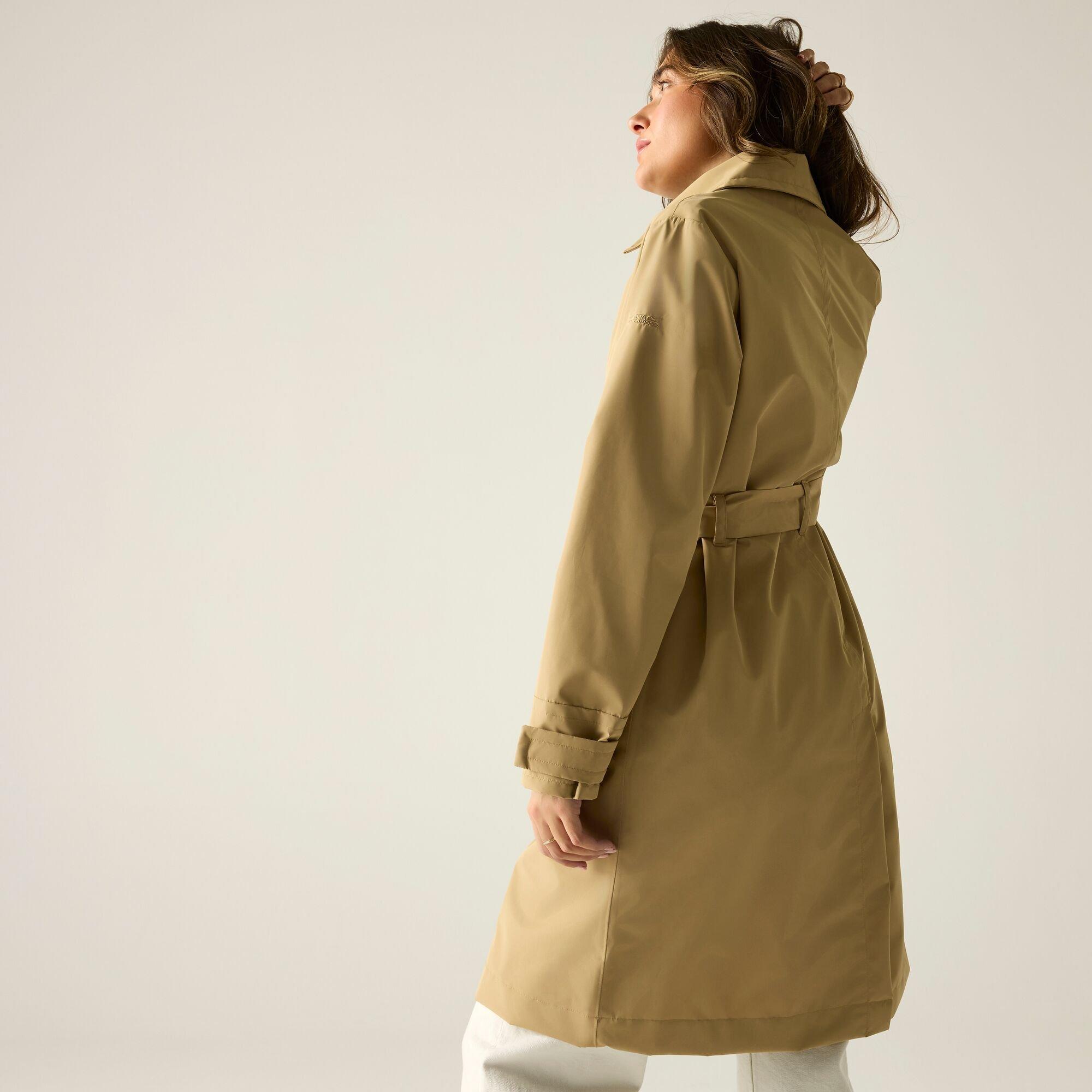 Oat(Mflyel) - Regatta - Womens Orla Trench Waterproof Isotex Jacket - 2