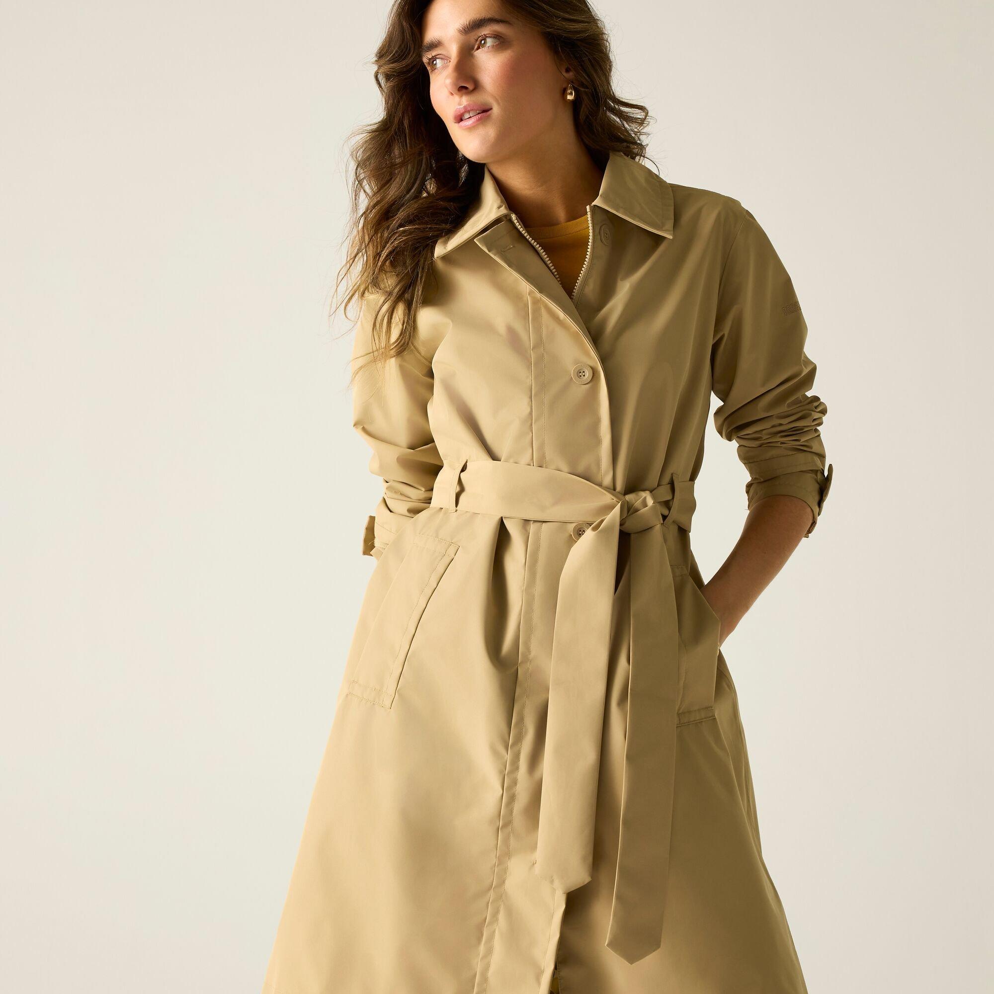 Oat(Mflyel) - Regatta - Womens Orla Trench Waterproof Isotex Jacket - 4