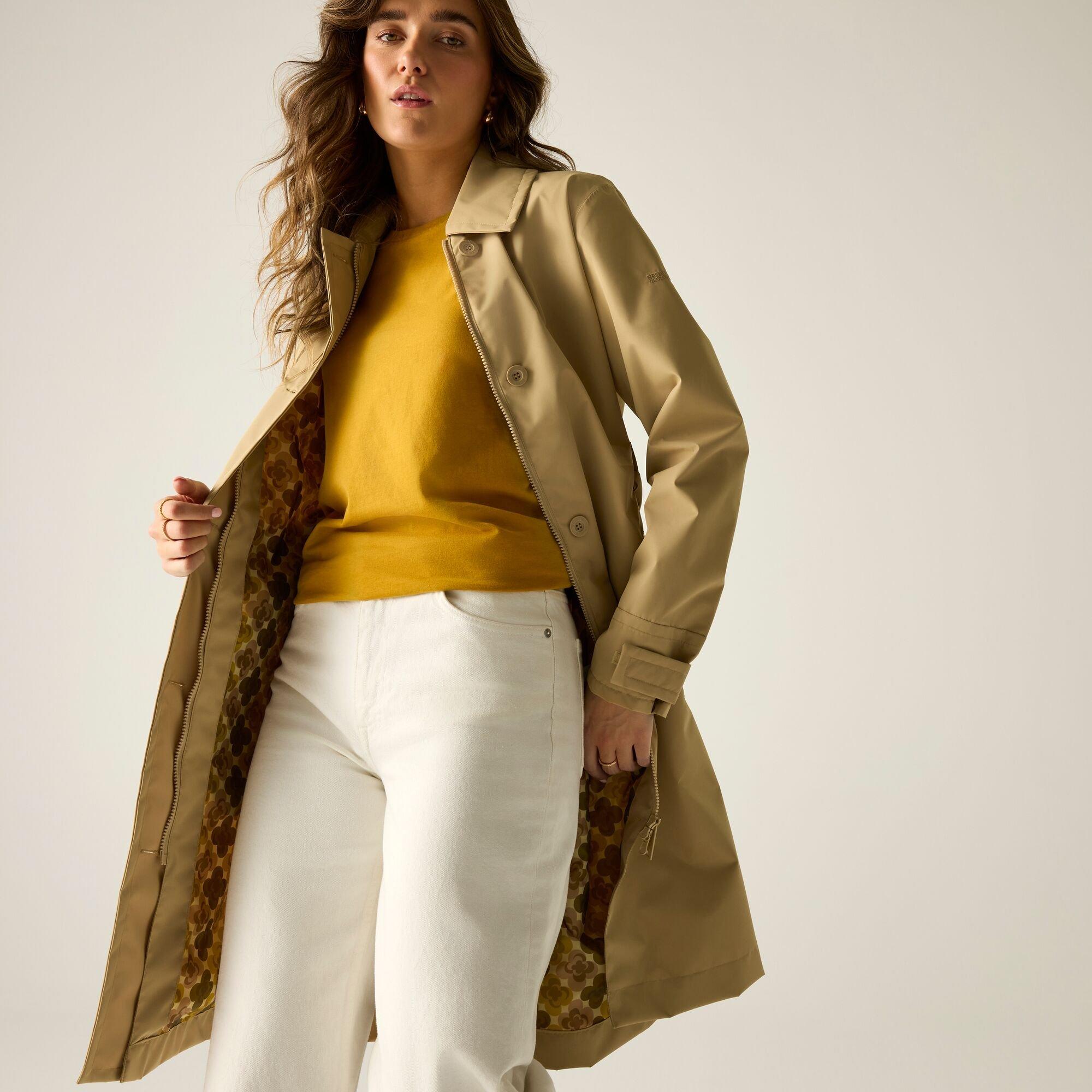 Oat(Mflyel) - Regatta - Womens Orla Trench Waterproof Isotex Jacket - 6