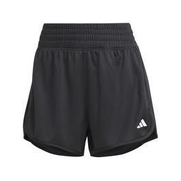 adidas Pacer Knit Womens High Rise Performance Shorts