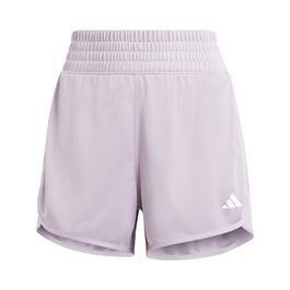 adidas Pacer Knit Womens High Rise Performance Shorts