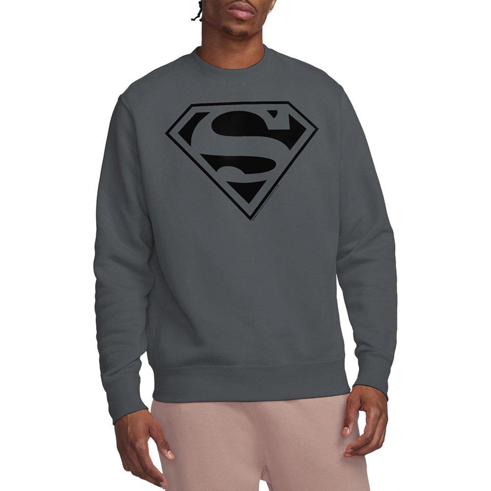 DC Comics Mono Superman Sweatshirt Charcoal