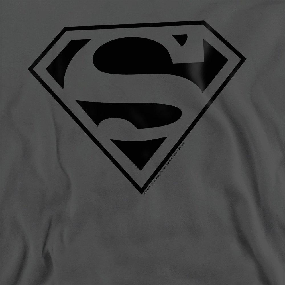 Charcoal - DC Comics - Mono Superman Sweatshirt Charcoal - 2