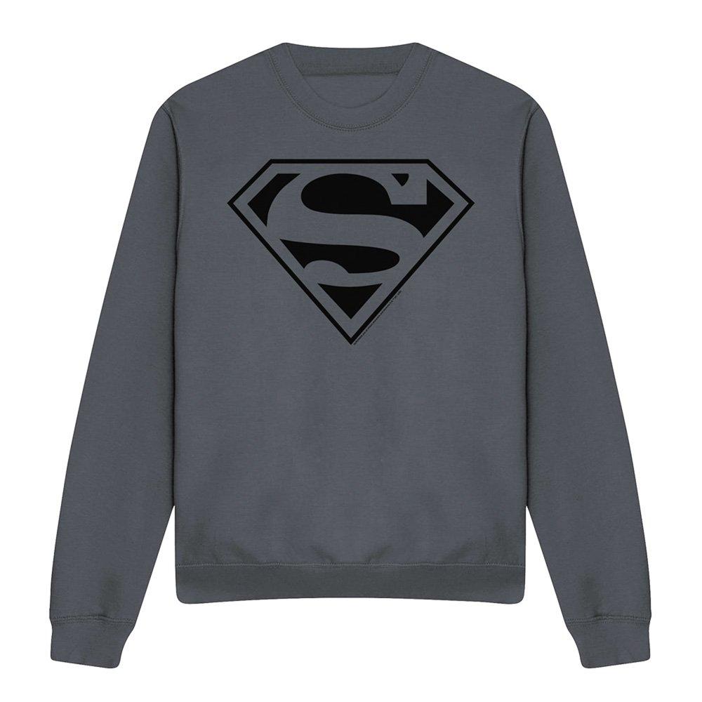 Charcoal - DC Comics - Mono Superman Sweatshirt Charcoal - 4