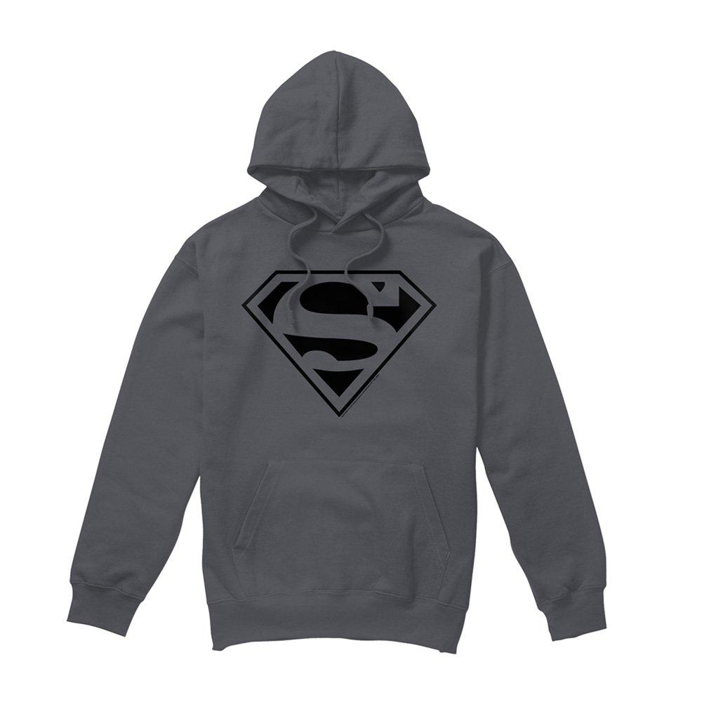 Charcoal - DC Comics - Mono Superman Hoodie Charcoal - 4