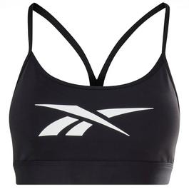 Reebok Lux Skinny Strap Womens Light Support Sports Bra