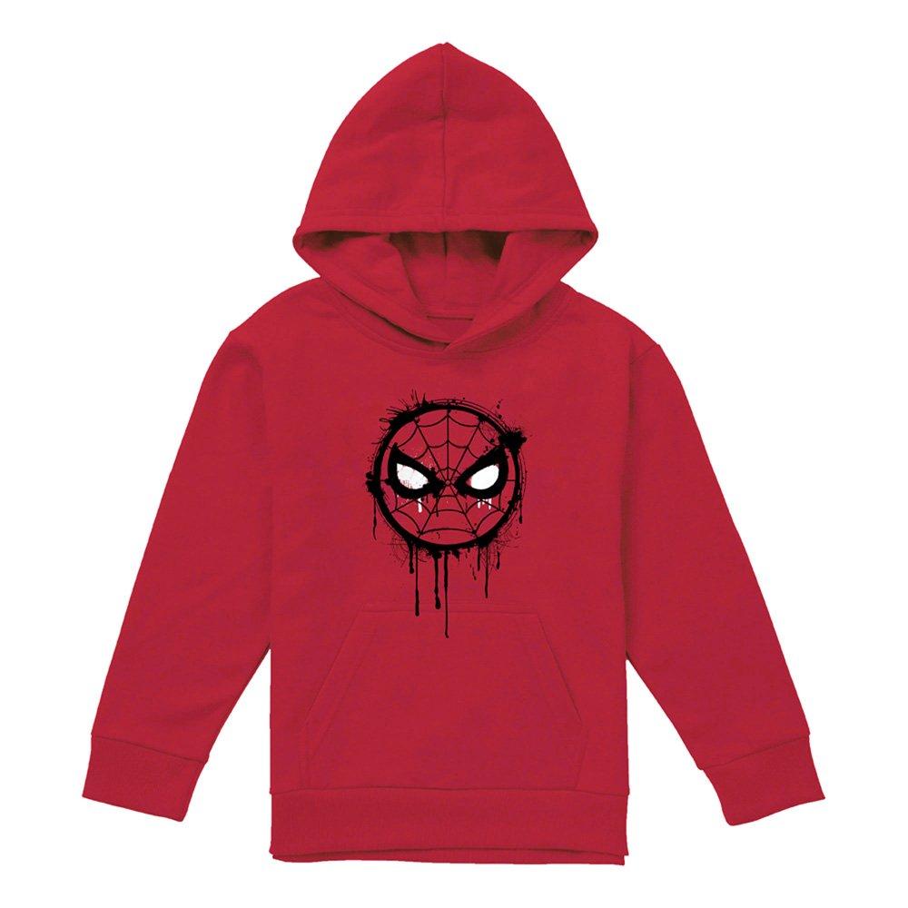 Red - Marvel - Marvel Graff Parker Spiderman Youth Kids Pull-Over - 1