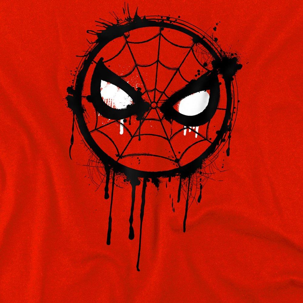Red - Marvel - Marvel Graff Parker Spiderman Youth Kids Pull-Over - 2