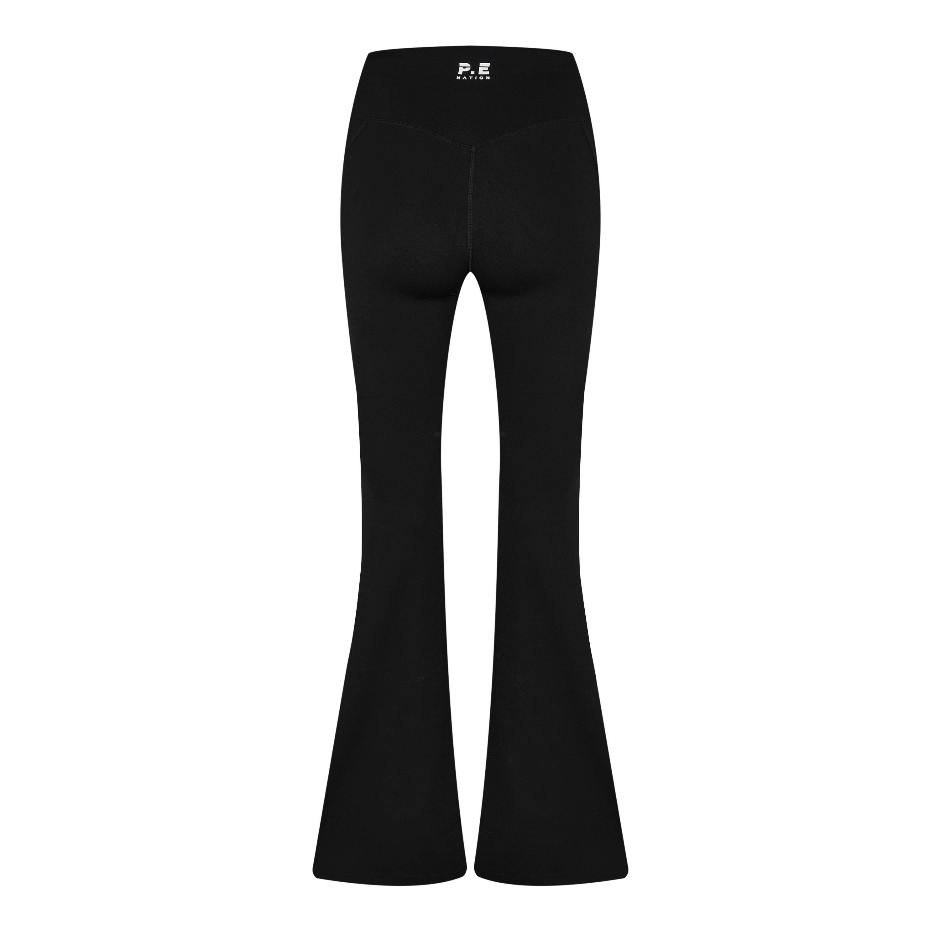 Black - PE Nation - Preview Flared Leggings - 6