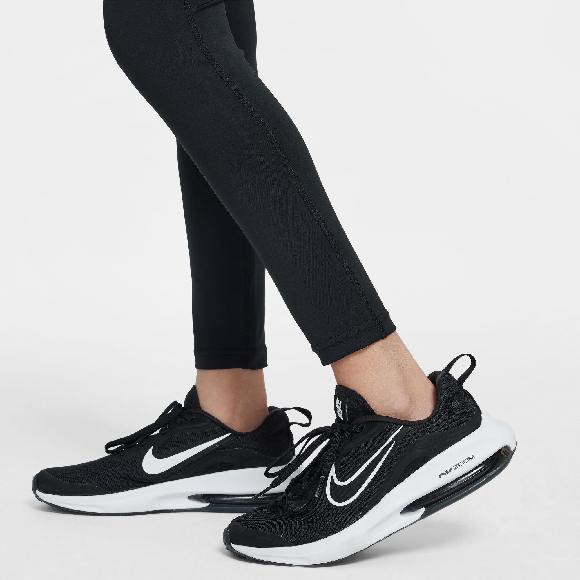 Nero/Multicolore - Nike - Dri-FIT Mid-Rise Leggings Juniors - 5