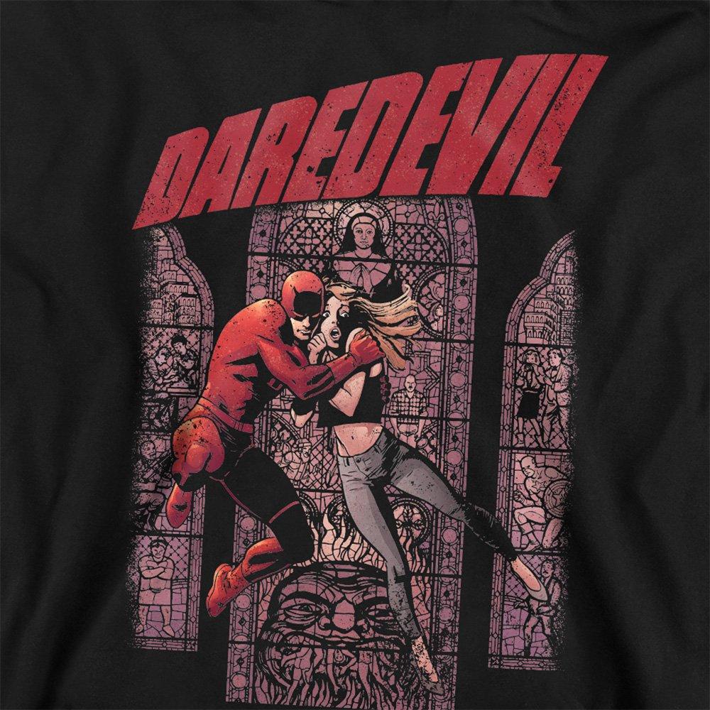 Black - Marvel - Daredevil Born Again The Punisher Graffiti Sweatsh - 2