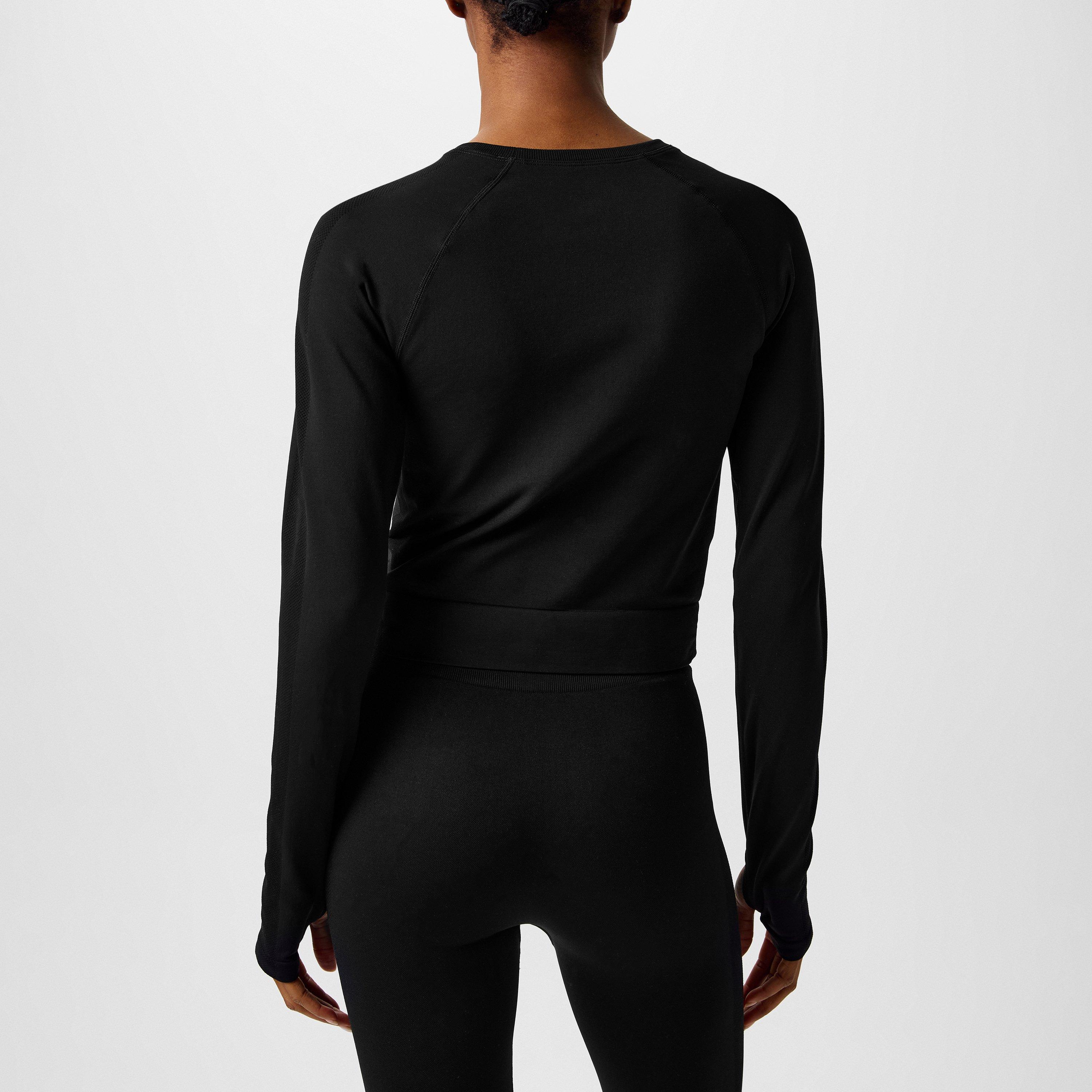 Black - Everlast - Long-Sleeve Performance Gym Top - 2