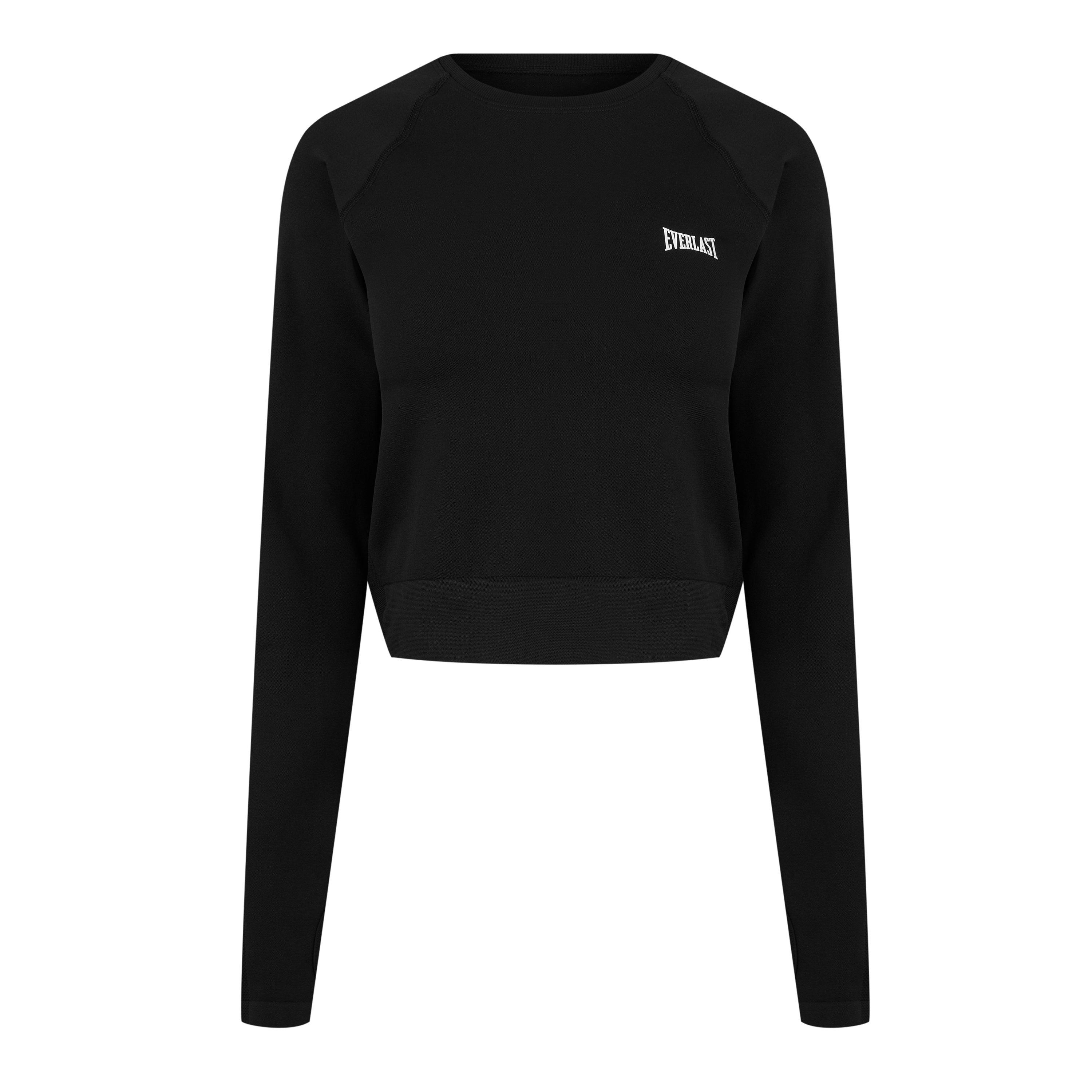 Black - Everlast - Long-Sleeve Performance Gym Top - 5