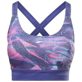 Reebok KireFit Graphic Womens Medium Support Sports Bra