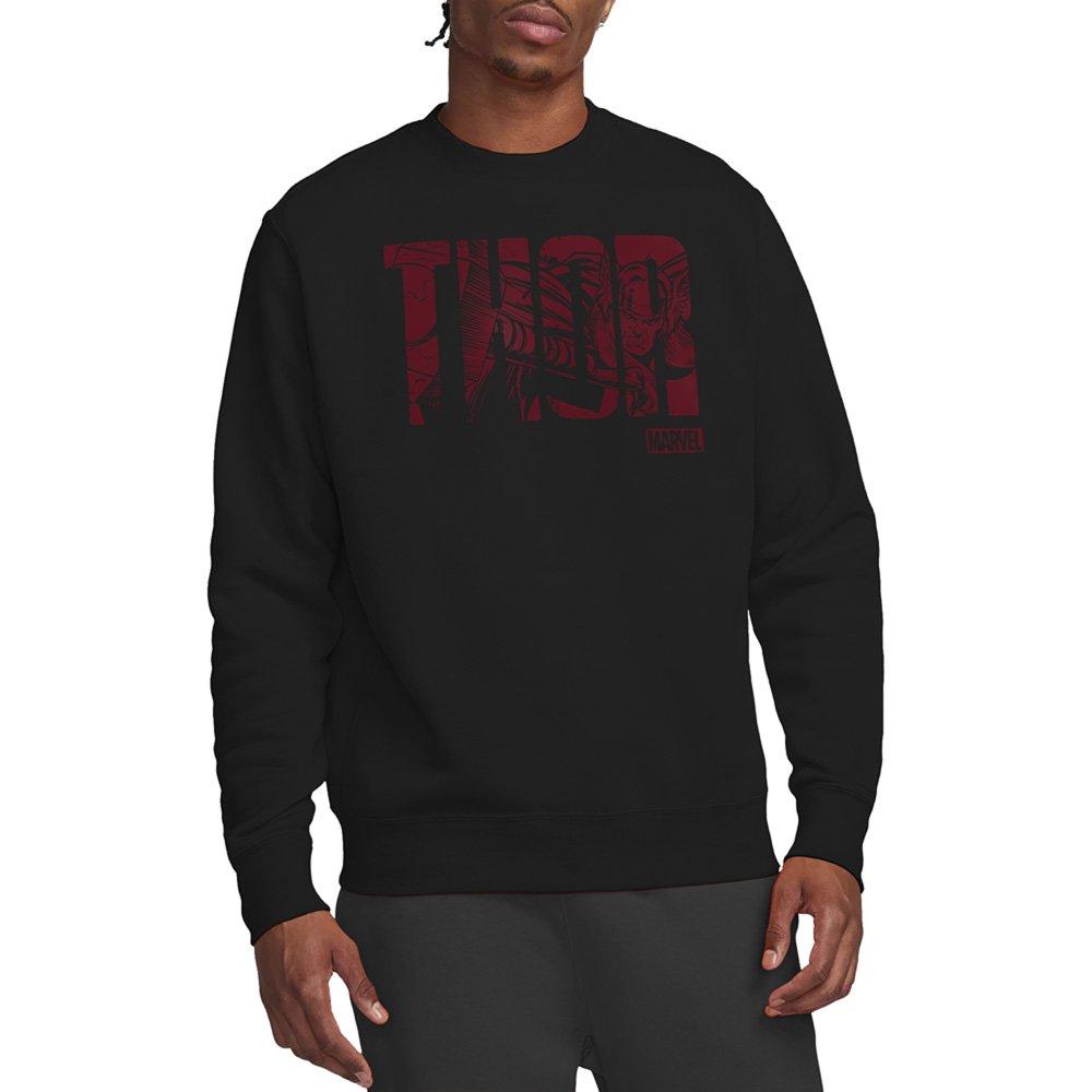 Black - Marvel - Thor Text Sweatshirt - 1