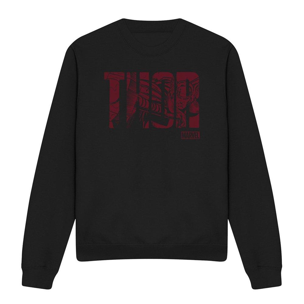 Black - Marvel - Thor Text Sweatshirt - 4