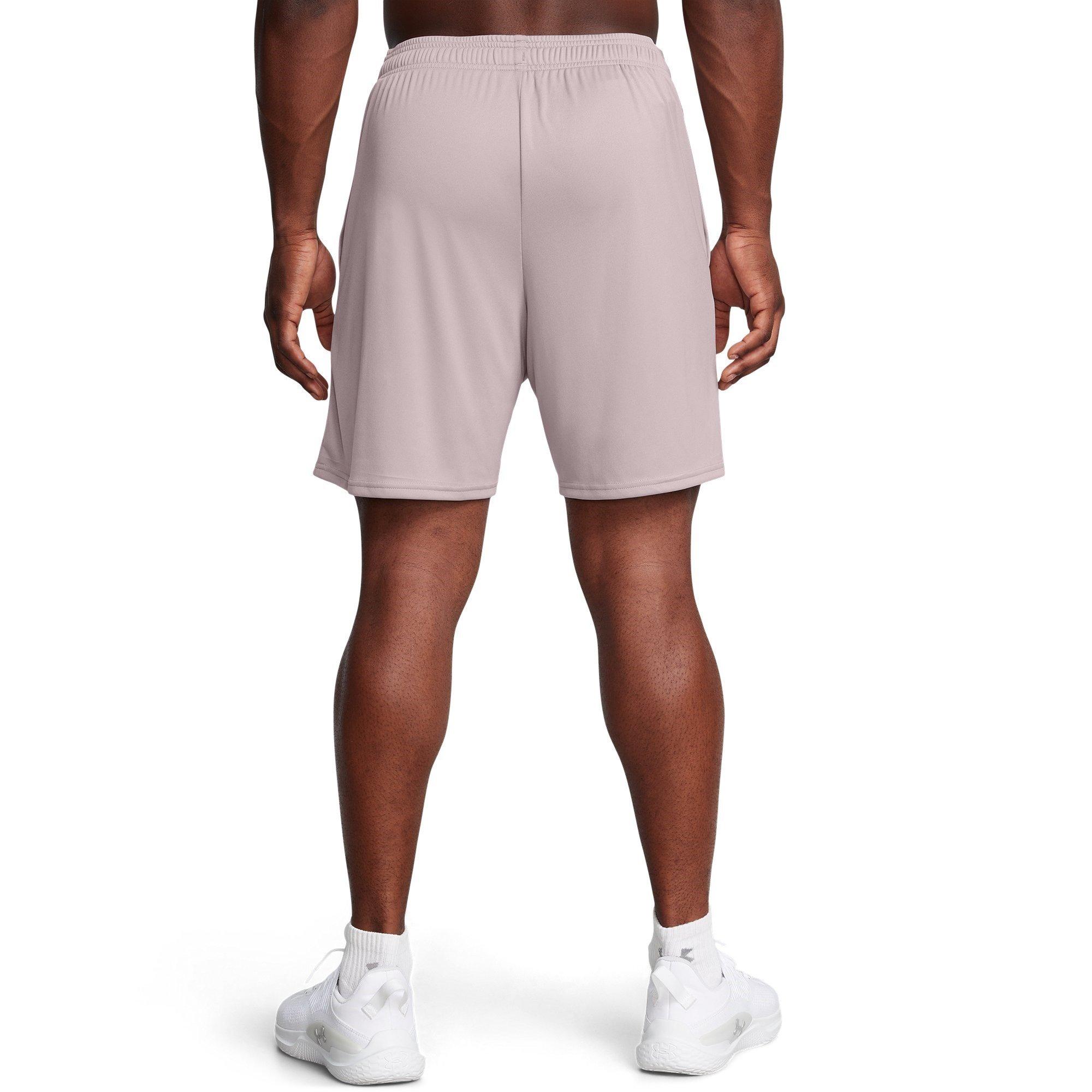 Tetra Gray/Blk - Under Armour - Men's Tech Performance Gym Shorts - 3